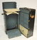 Vintage OshKosh Metal Steamer Wardrobe Trunk