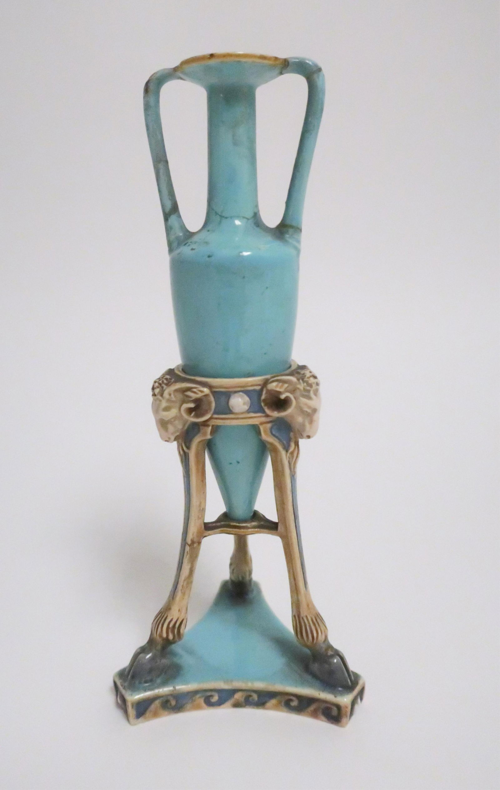 Miniature Minton Grecian Form Vase on Stand (1 of 6)