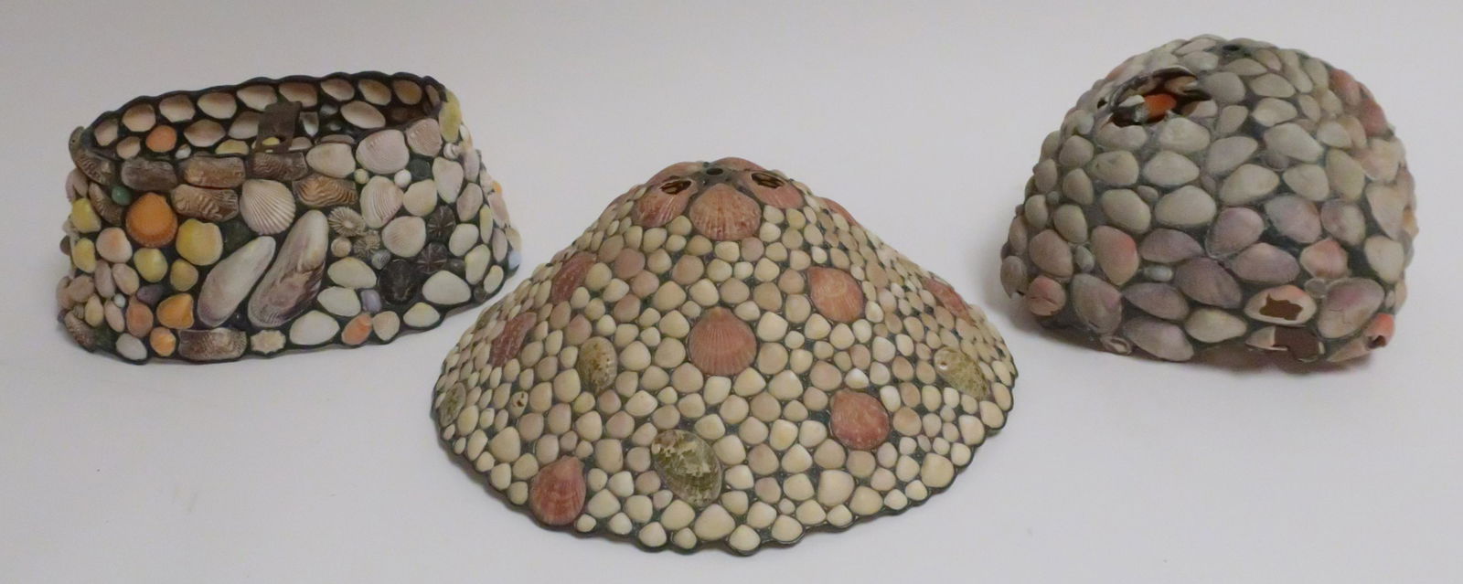 3 Sea Shell Lamp Shades (1 of 3)