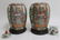 Pair Chinese Rose Medallion Jars & Jardiniere - 3