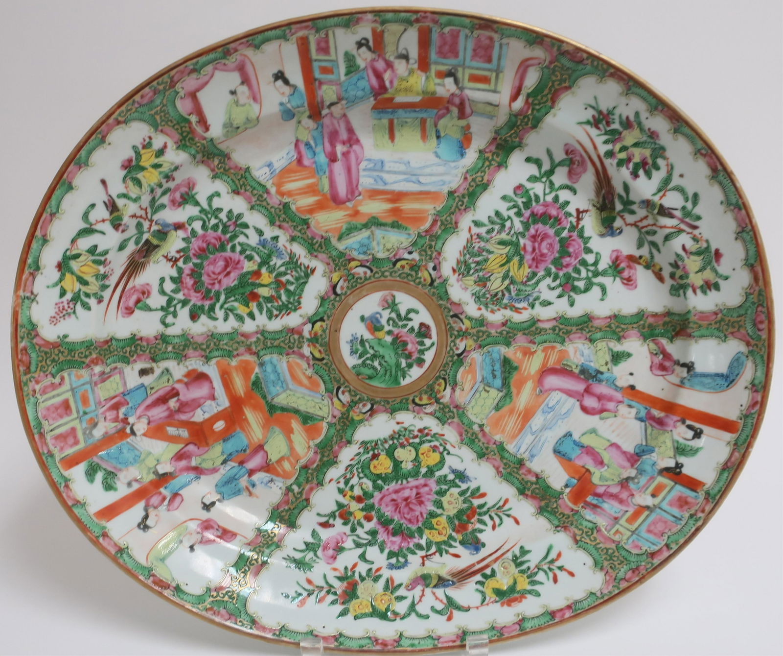 Rose Medallion Large Oblong Platter (1 of 5)
