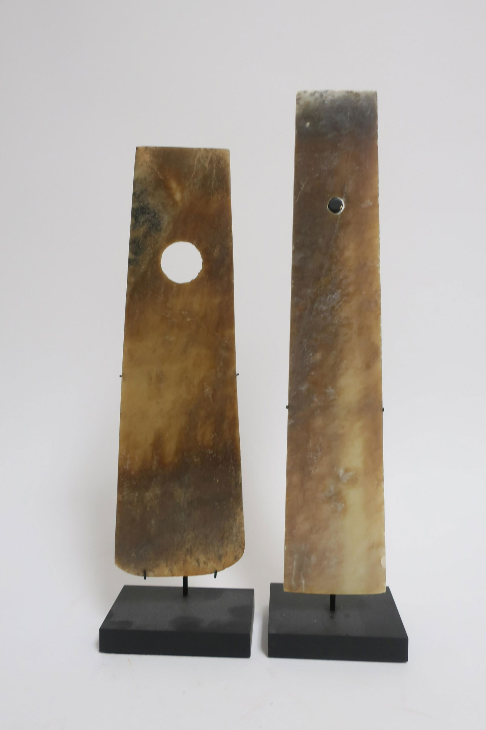Two Longshan Style Jade Blades (1 of 6)