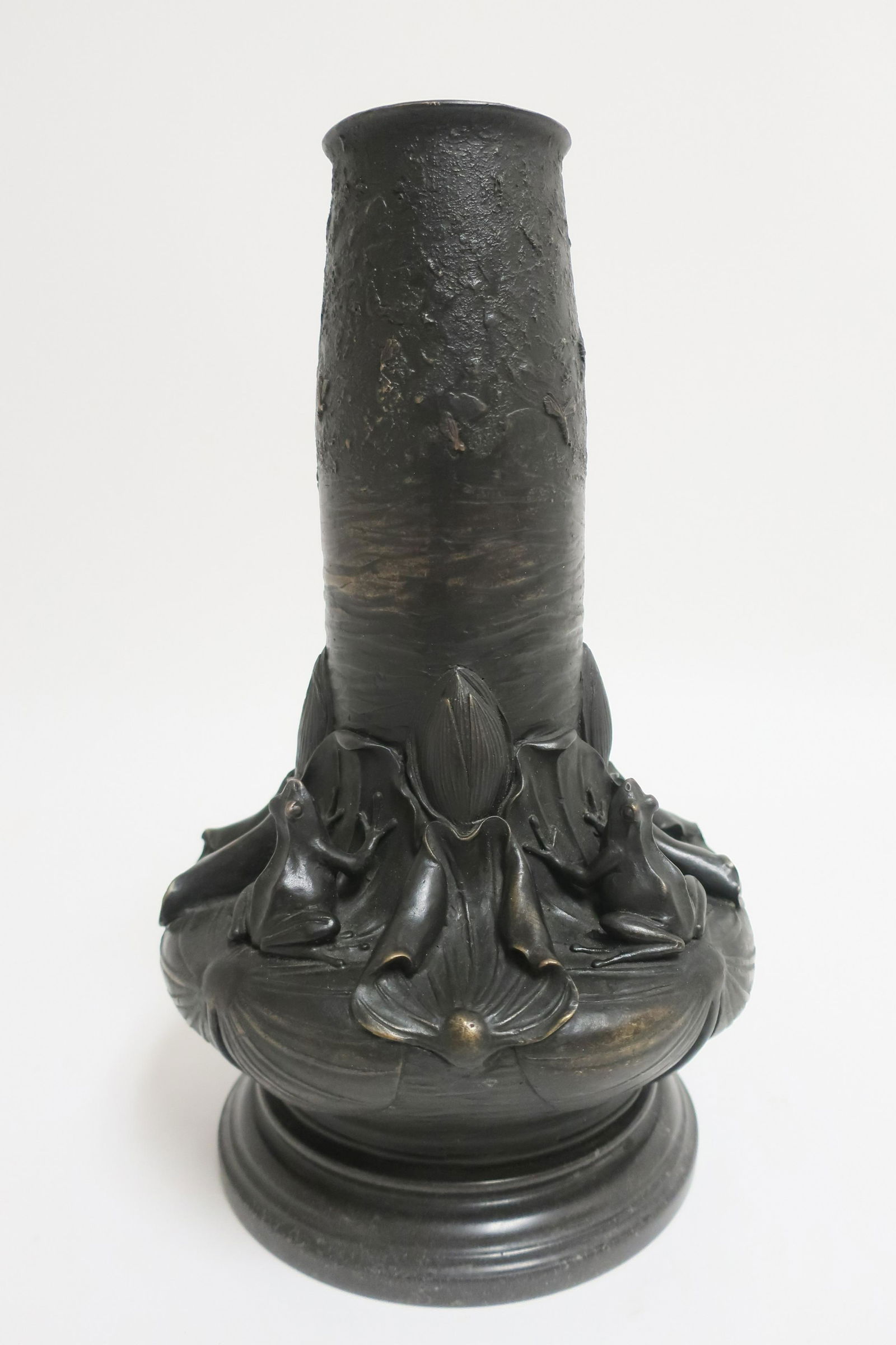 Art Nouveau Style Bronze Vase - Jean Dunand (1 of 5)