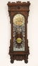 Sailsbury Walnut Wall Clock, 19th C.