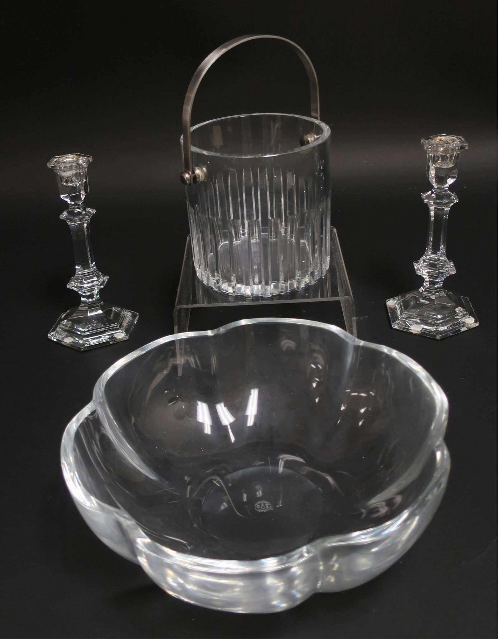4 Baccarat Clear Glass Items (1 of 6)
