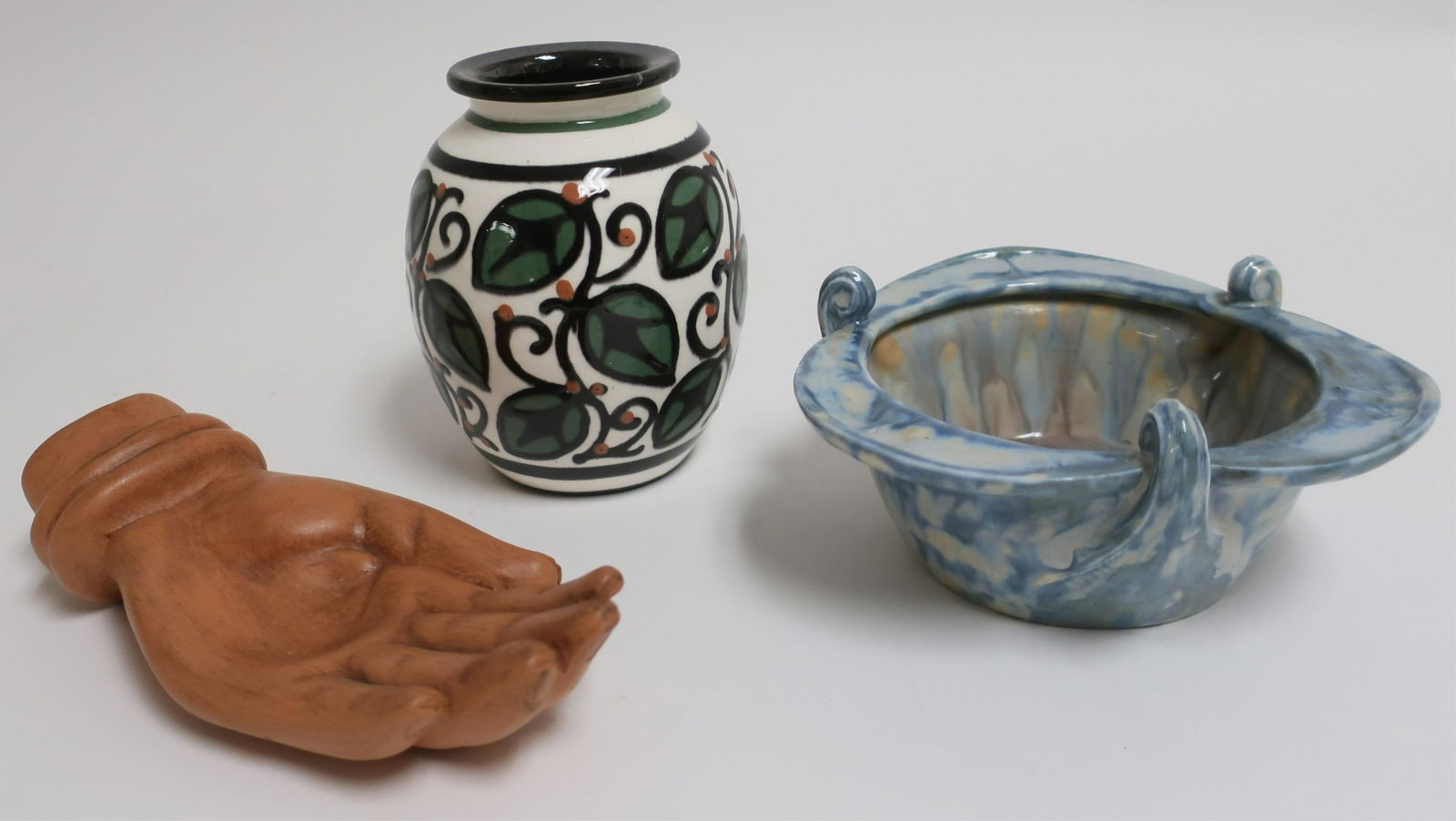 3 French Ceramic Bowls & Vase (1 of 5)