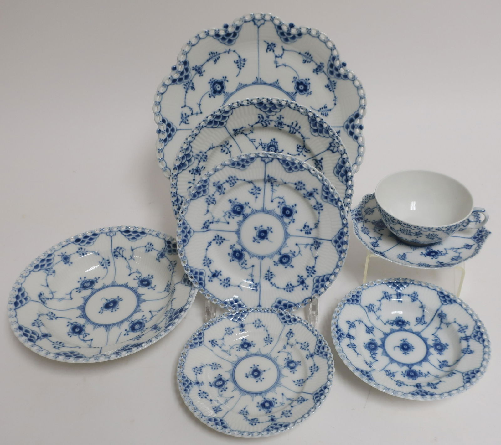 Royal Copenhagen Porcelain Partial Dinner Service (1 of 6)