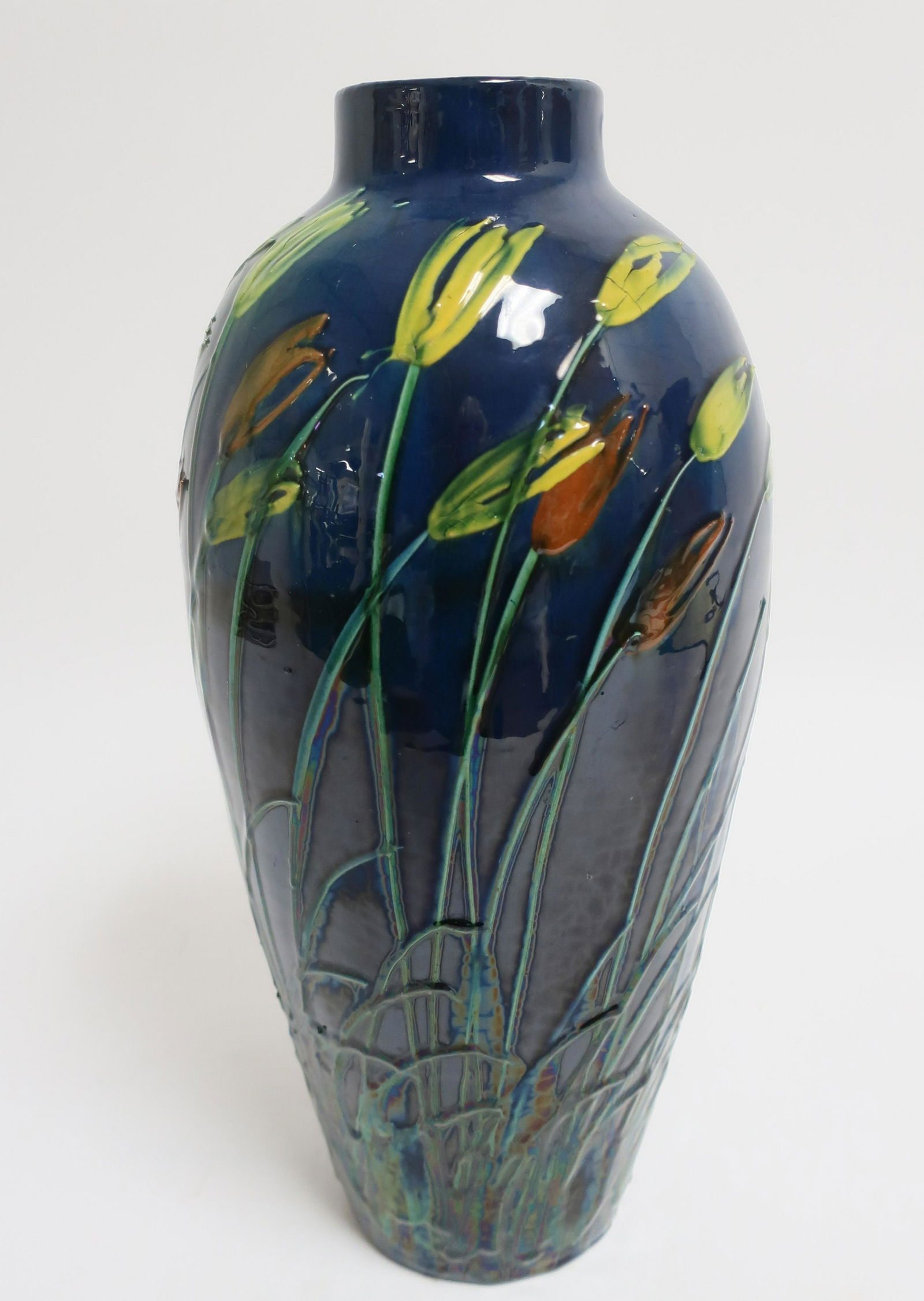 Max Laeuge, Jugendstil Ceramic Tulip Vase (1 of 6)