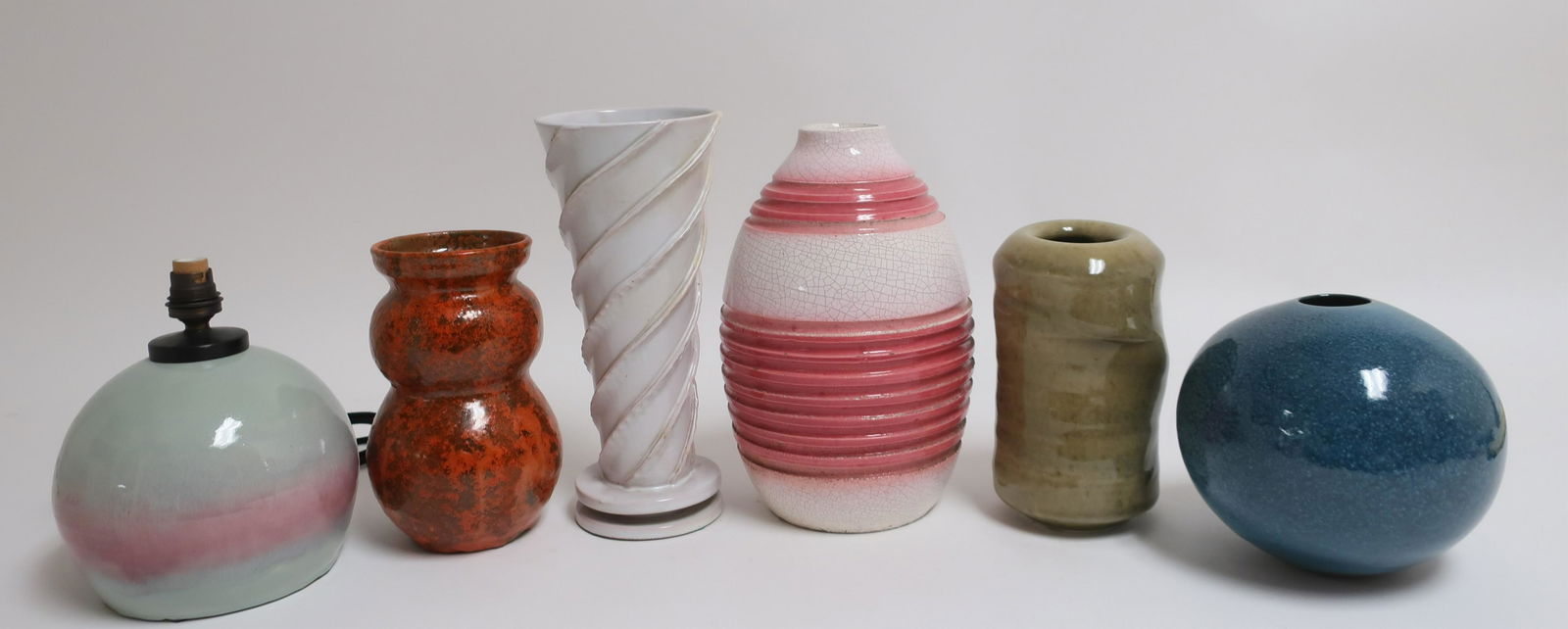 6 French Art Pottery Vases (1 of 9)