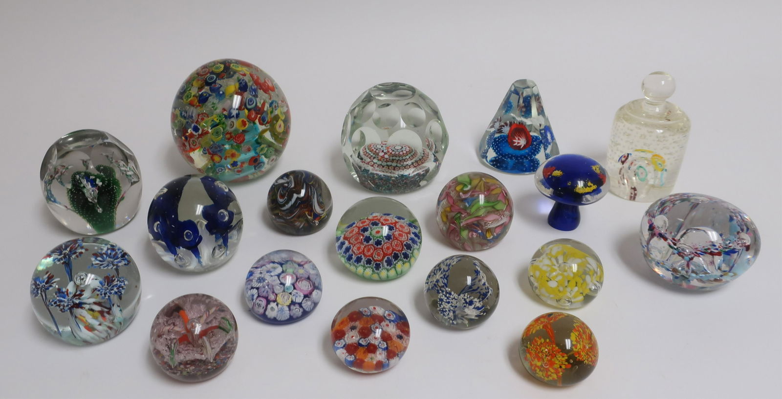 Glass Paperweights: Millefiori and Similar Designs (1 of 5)