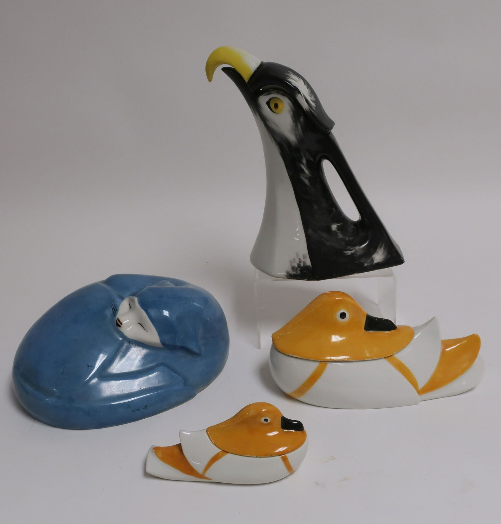 Four Theodore Haviland Limoges Porcelain Animals (1 of 7)