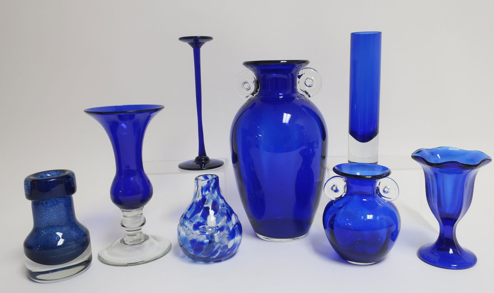 Cobalt Blue Glass Assortment: Vintage,Contemporary (1 of 5)