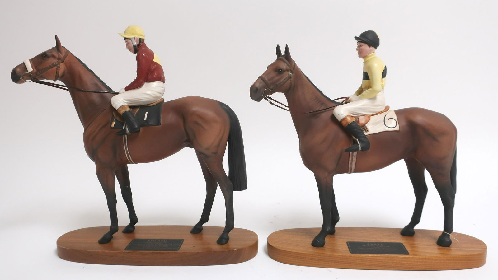 Pair Beswick Bisque Race Horse & Jockey Figures Feb 22, 2020