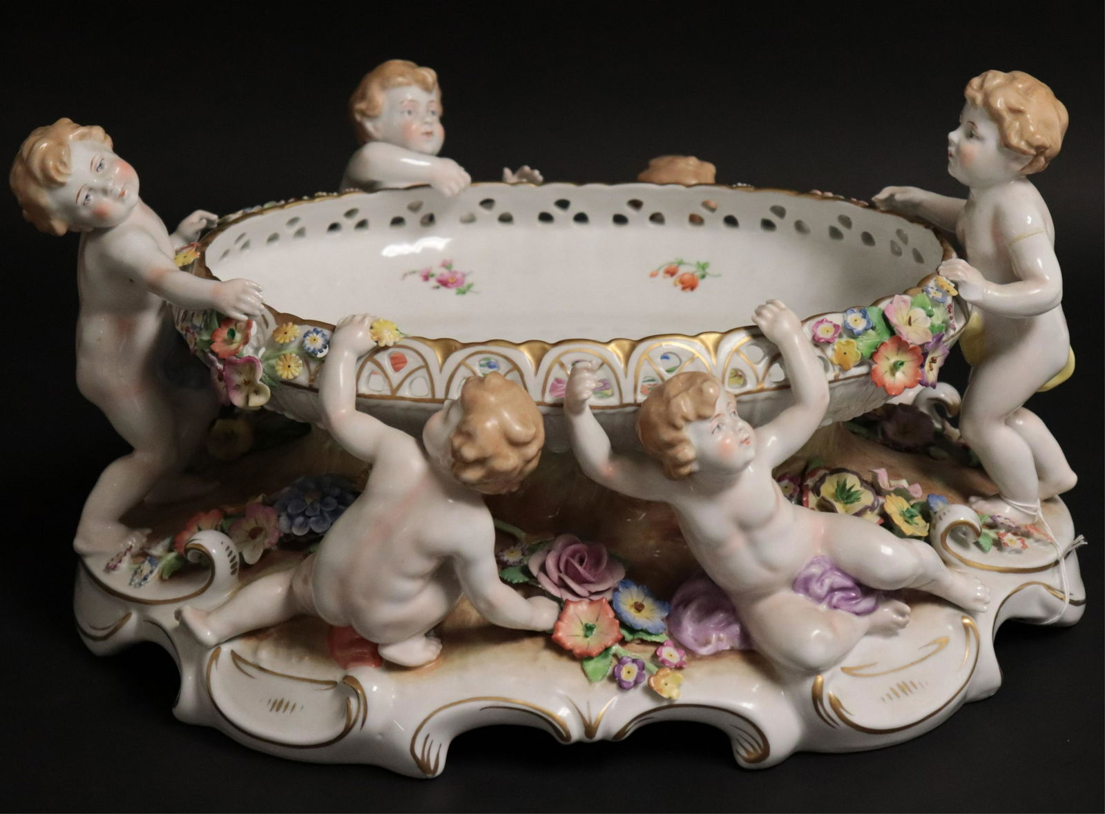 Schierholtz Figural Porcelain Centerpiece (1 of 9)