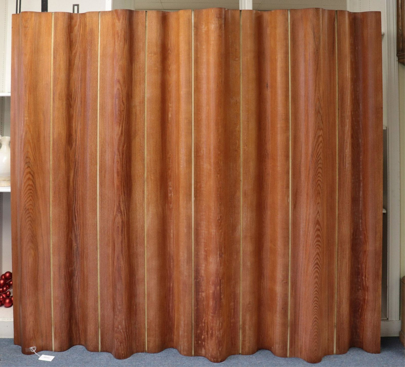 Charles and Ray Eames FSW-8 Walnut Room Divider: Charles and Ray Eames FSW-8 Walnut Room Divider (NJWA214)(MS) Dimensions: 68" H x 78" W Property from the Estate of an Important New York Modernism Dealer.