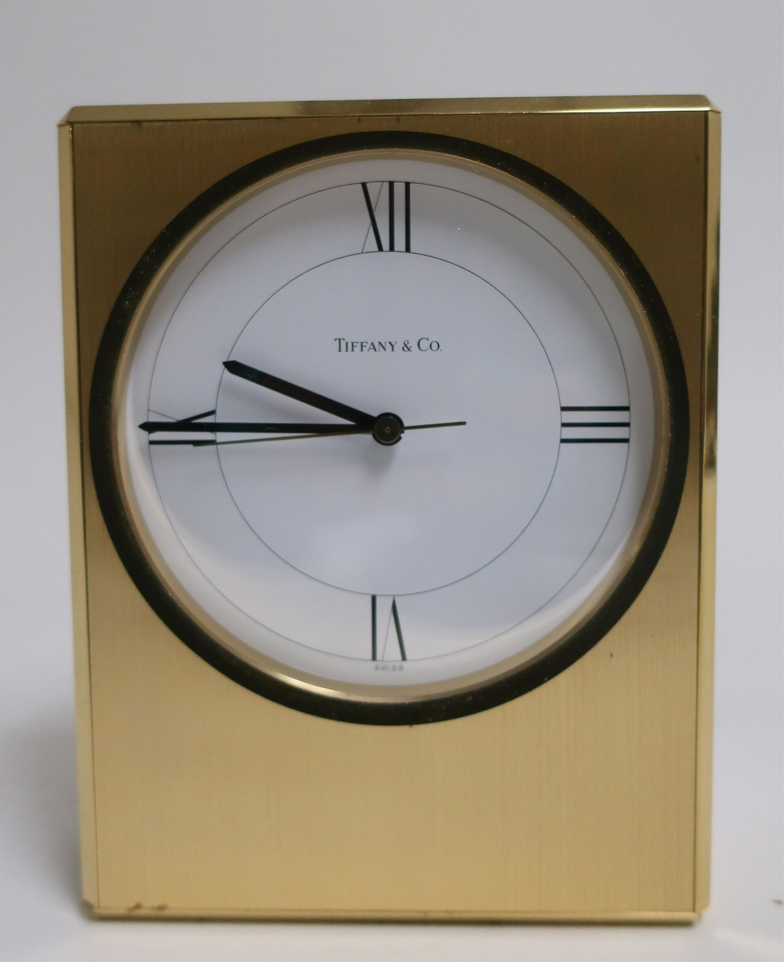 Tiffany Desk Clock Mar 18, 2020 Litchfield Auctions in CT
