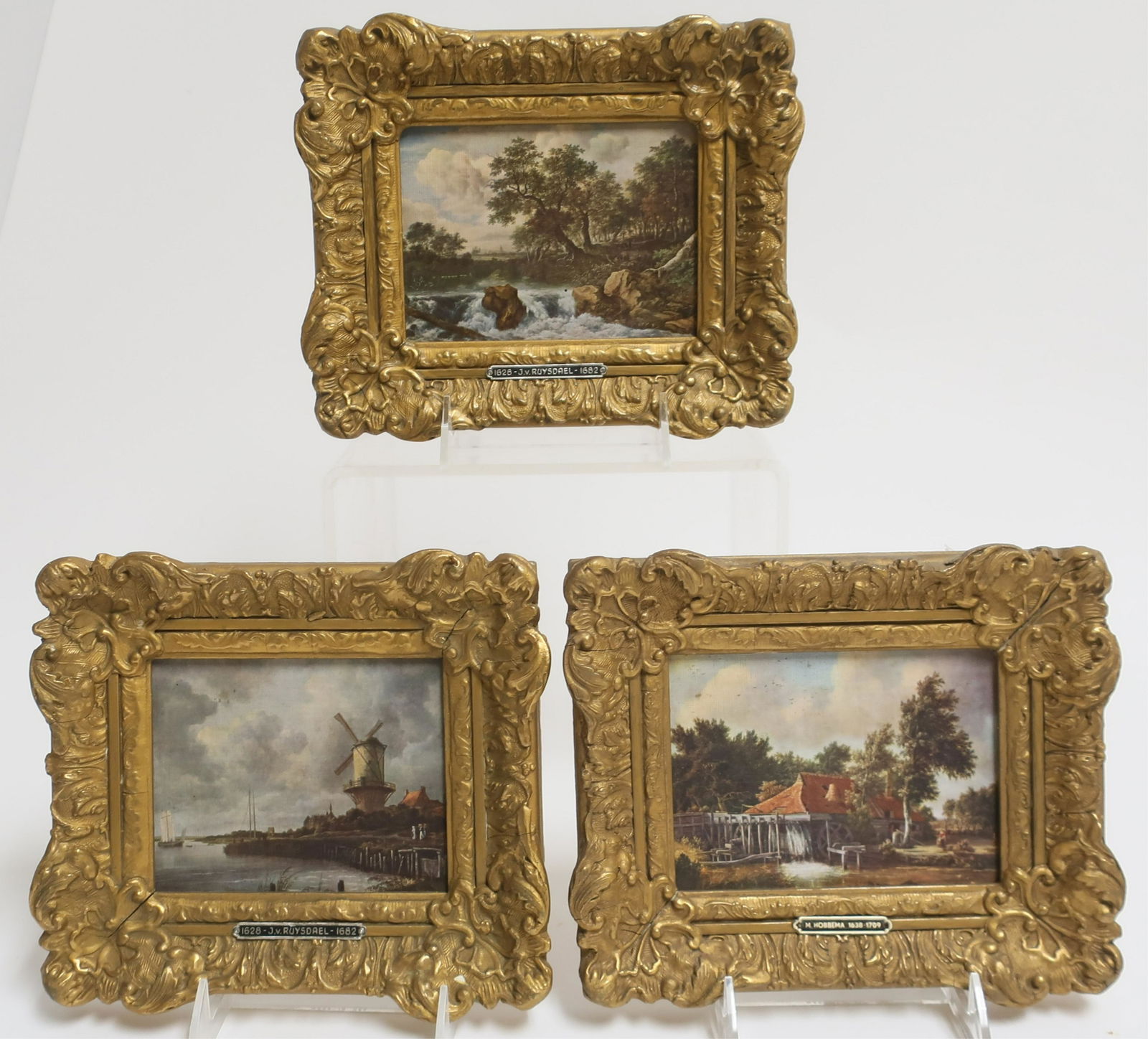 17th C. Dutch Artist Style Framed Pictures (1 of 1)