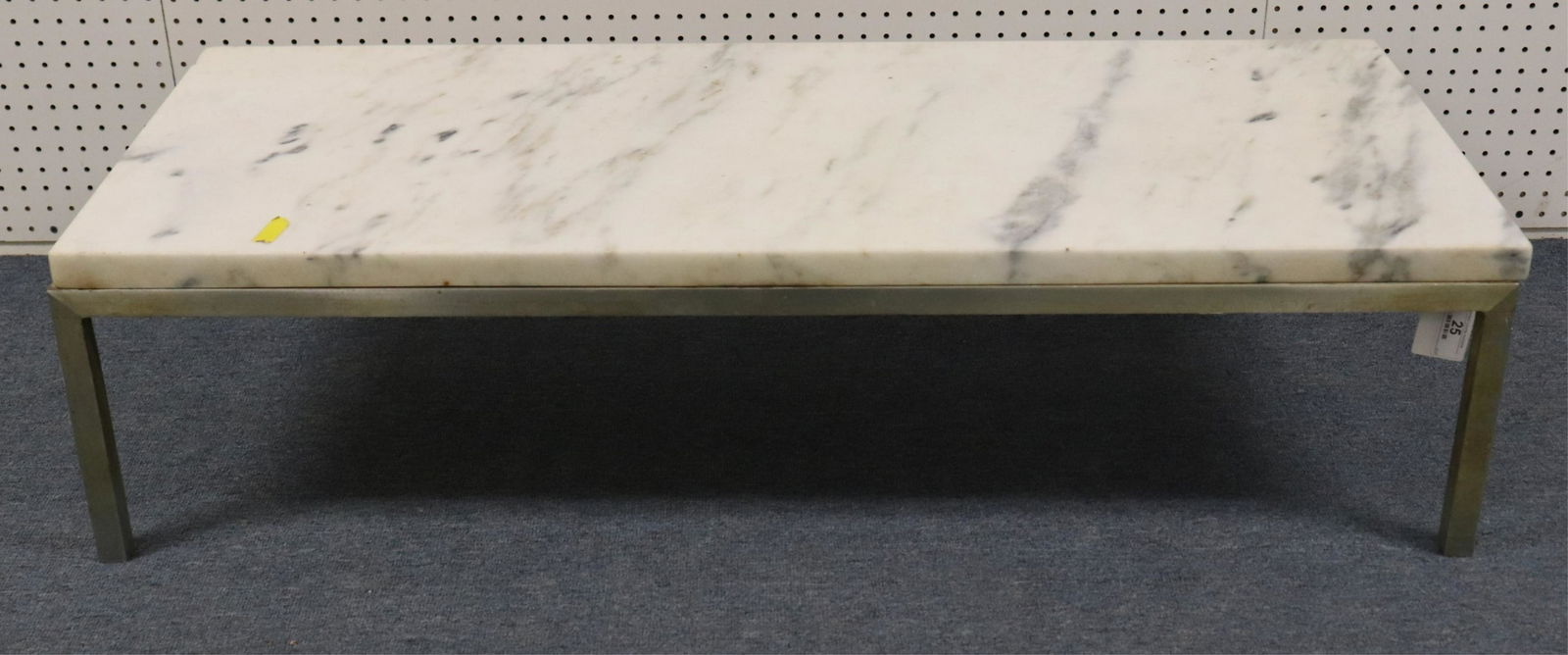 Mid Century Modern Aluminum Coffee Table (1 of 2)