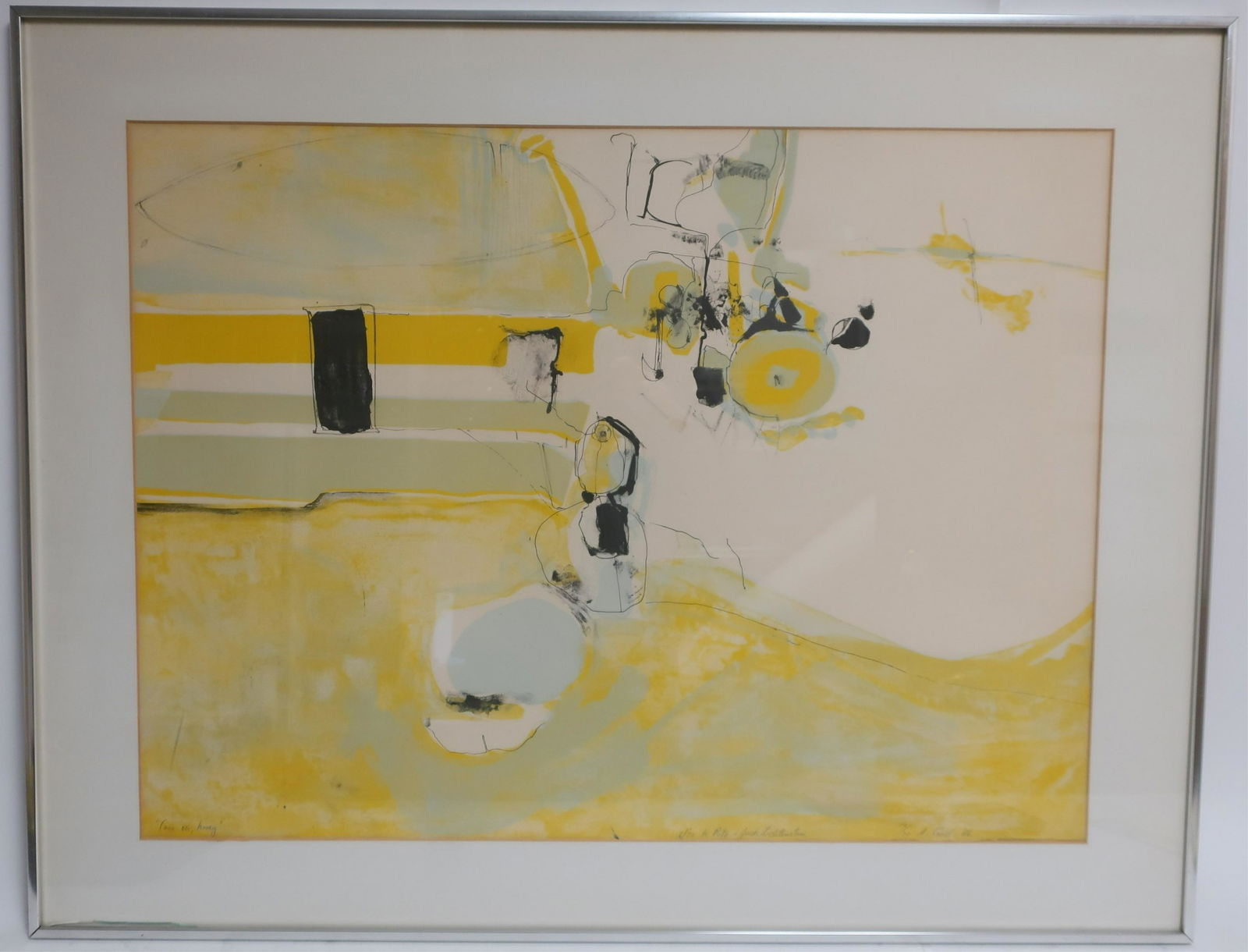 A. Coell, "Come On, Honey", Color Lithograph (1 of 2)