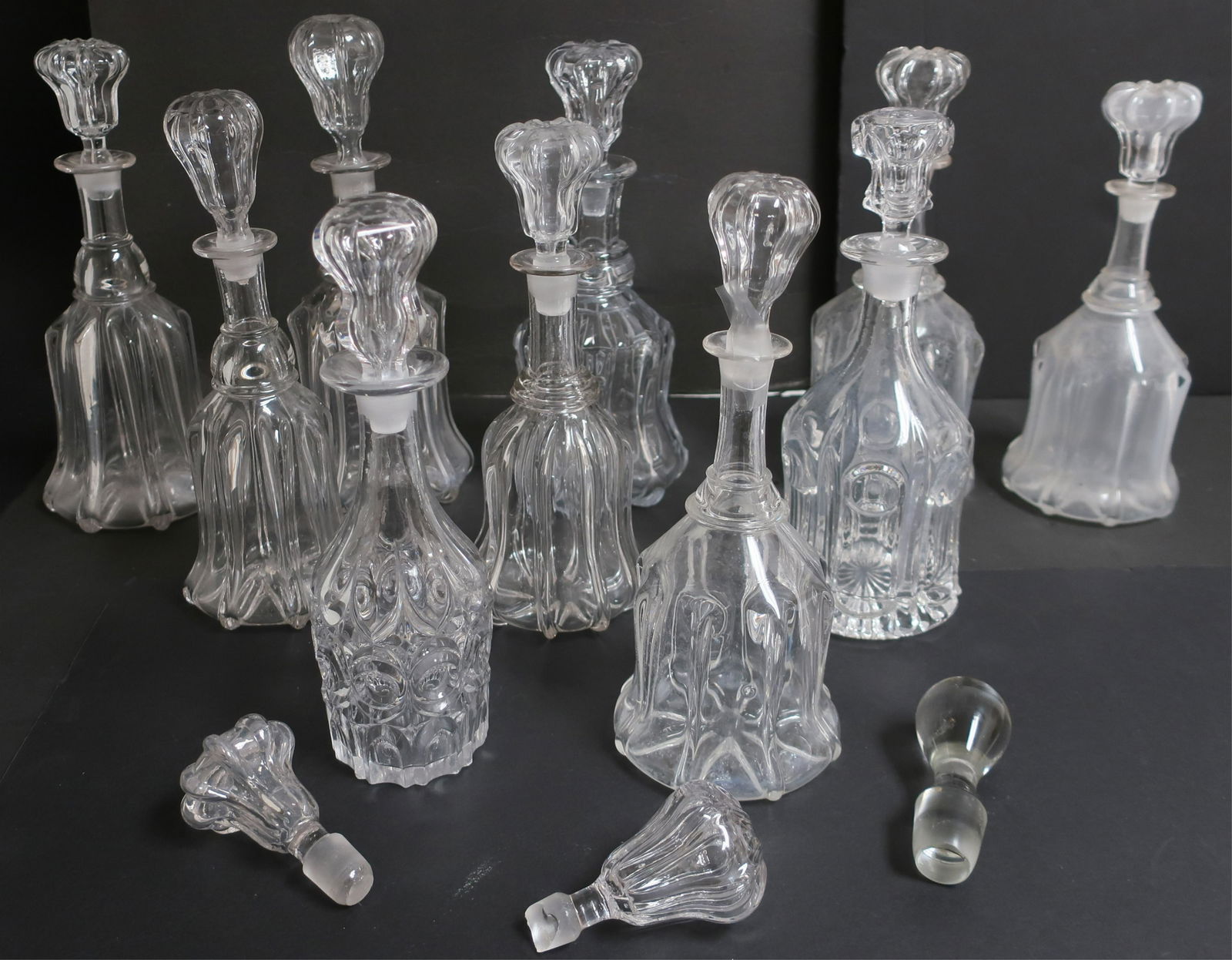 Vintage Glass Liquor Decanters (1 of 2)