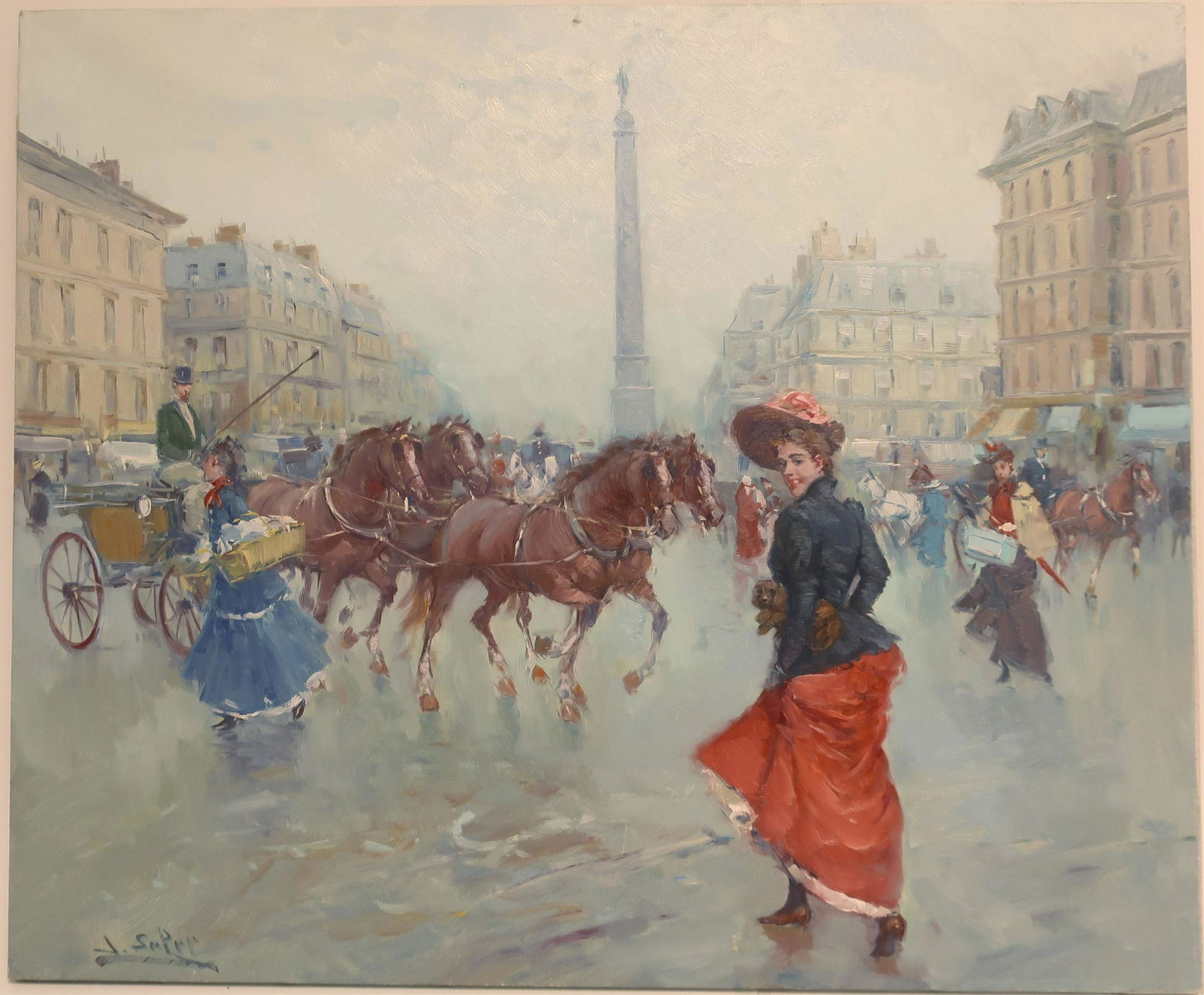 Juan de la Cruz Soler - Lady with Red Skirt (1 of 1)