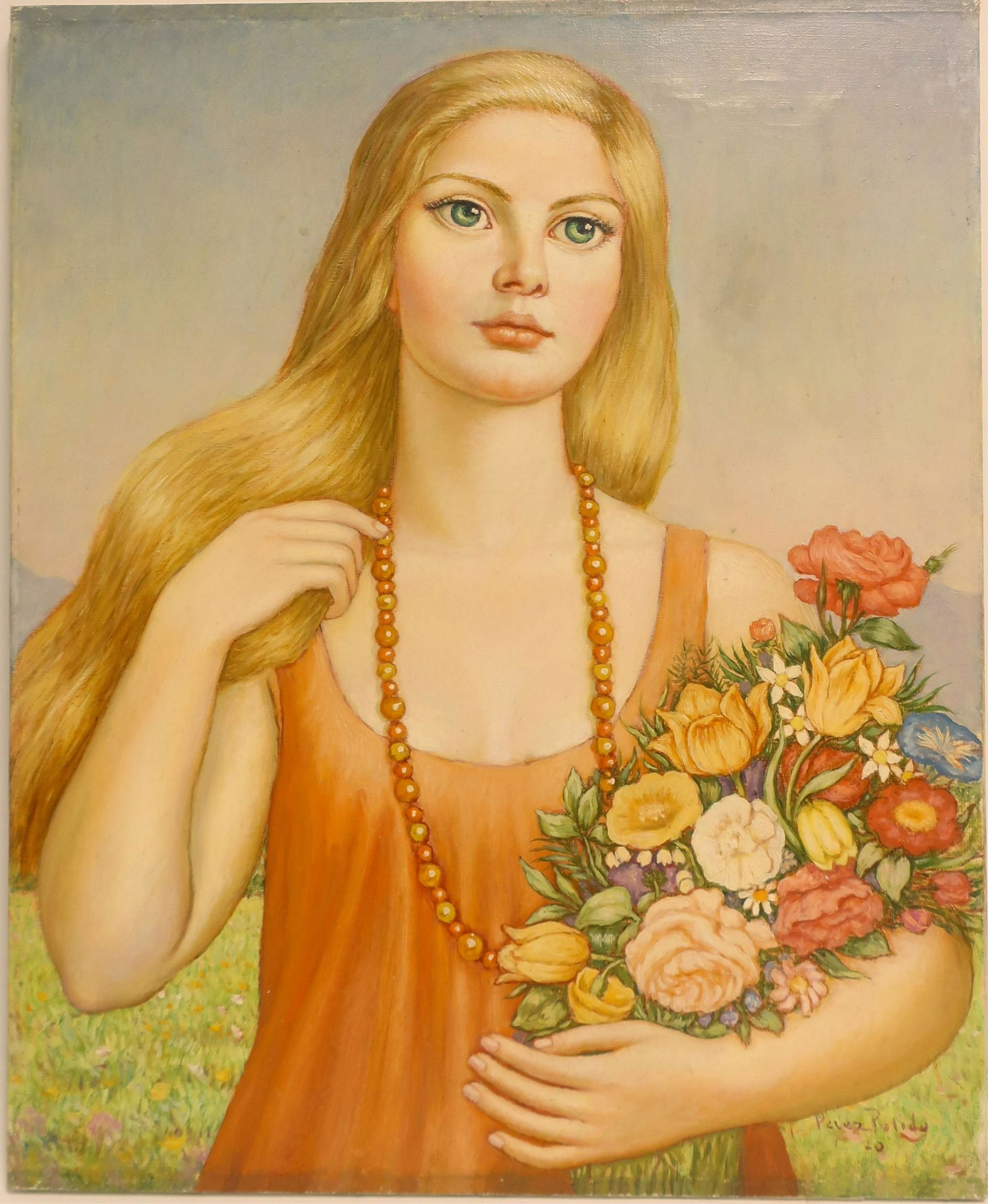 Adria Parez Pulido - Gathering Flowers in Field (1 of 1)