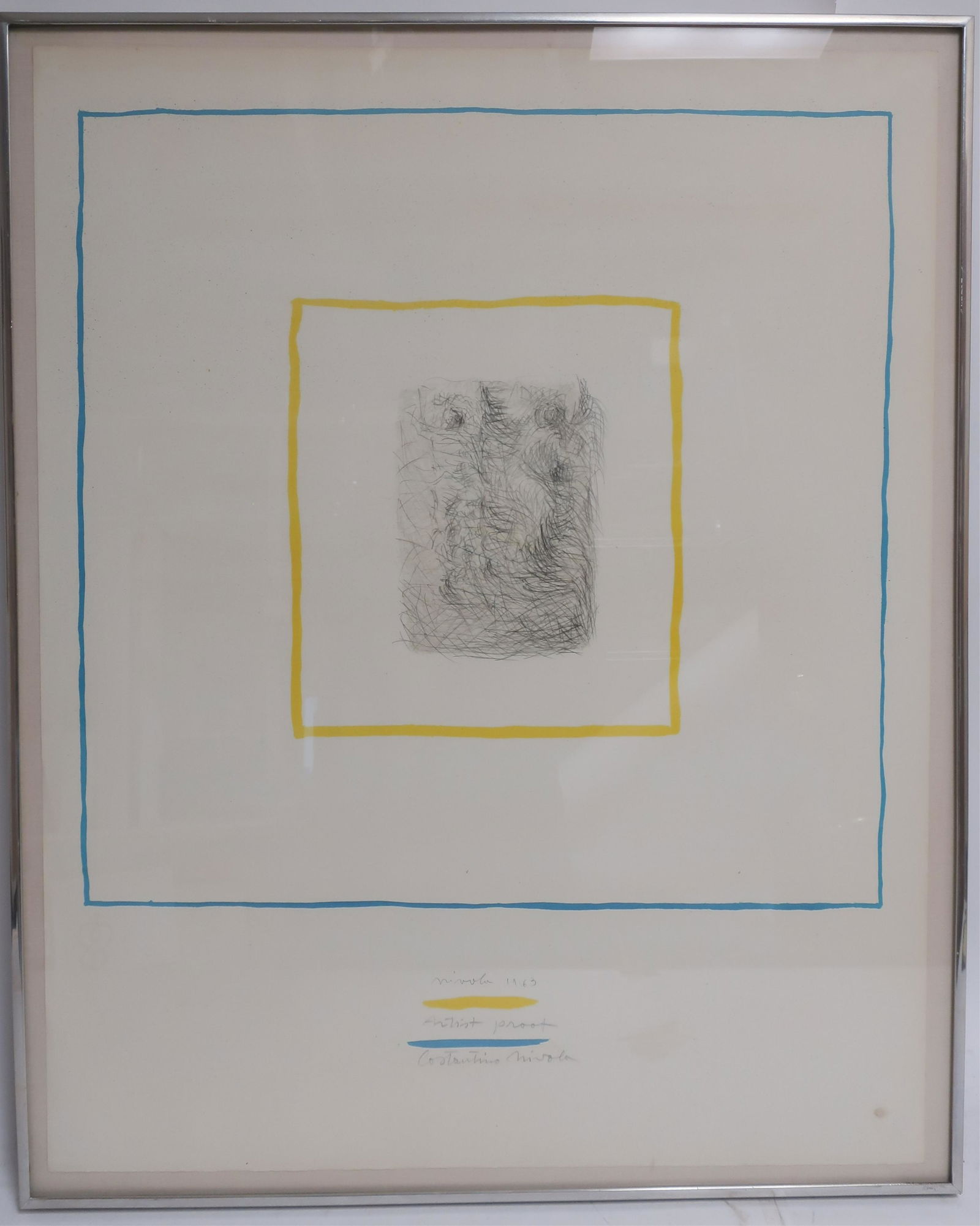 Constantino Nivola, 1911-1988, Figures, Litho (1 of 2)