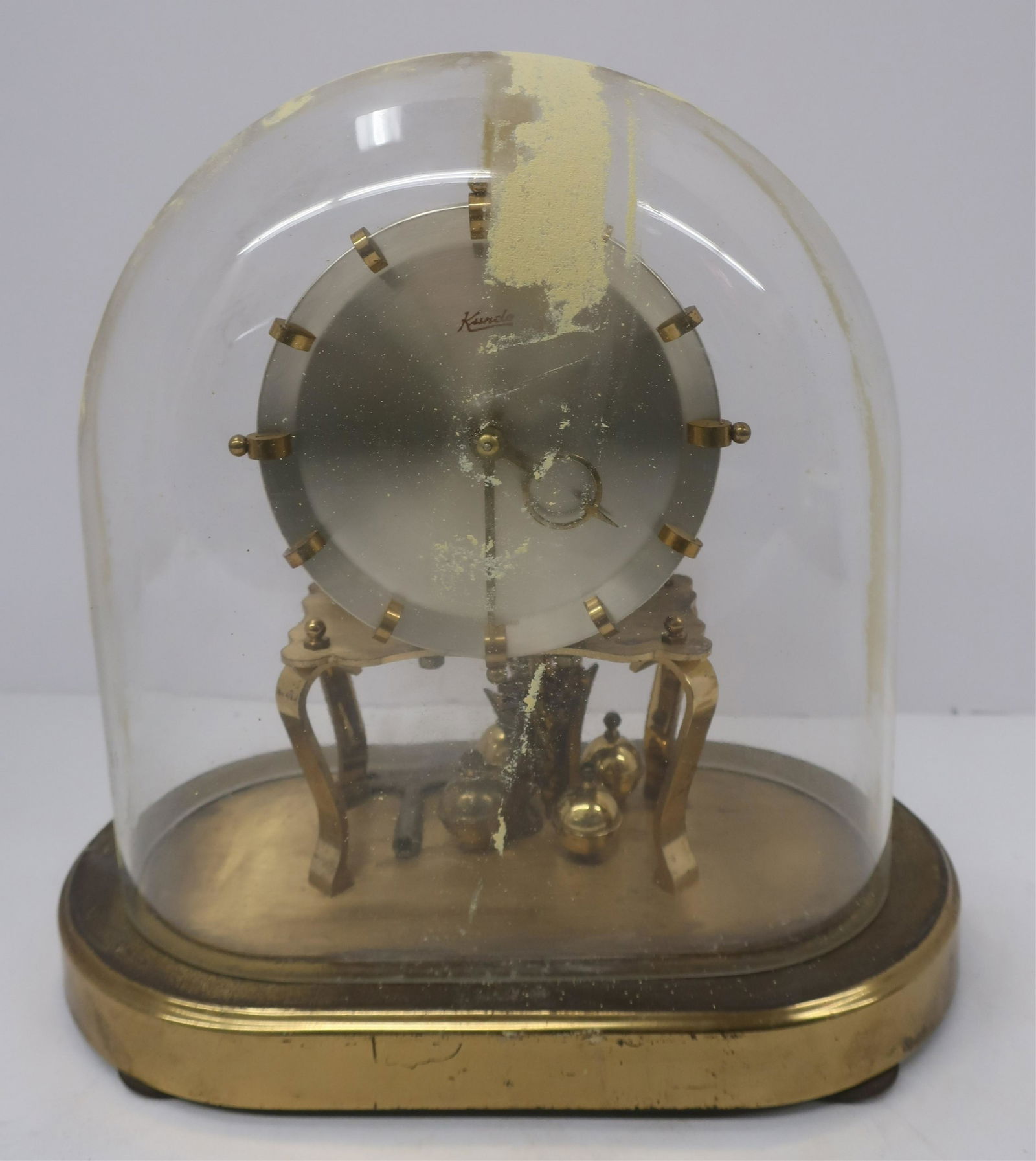 Kunde MCM Bronze & Stainless Steel Metal Clock (1 of 2)