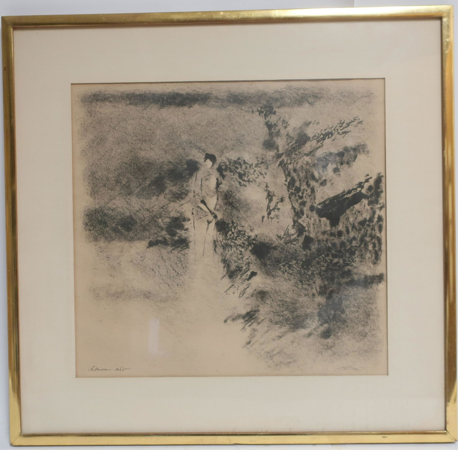 Reginald Pollack, 1924-2001, "Figures" 1957 (1 of 3)