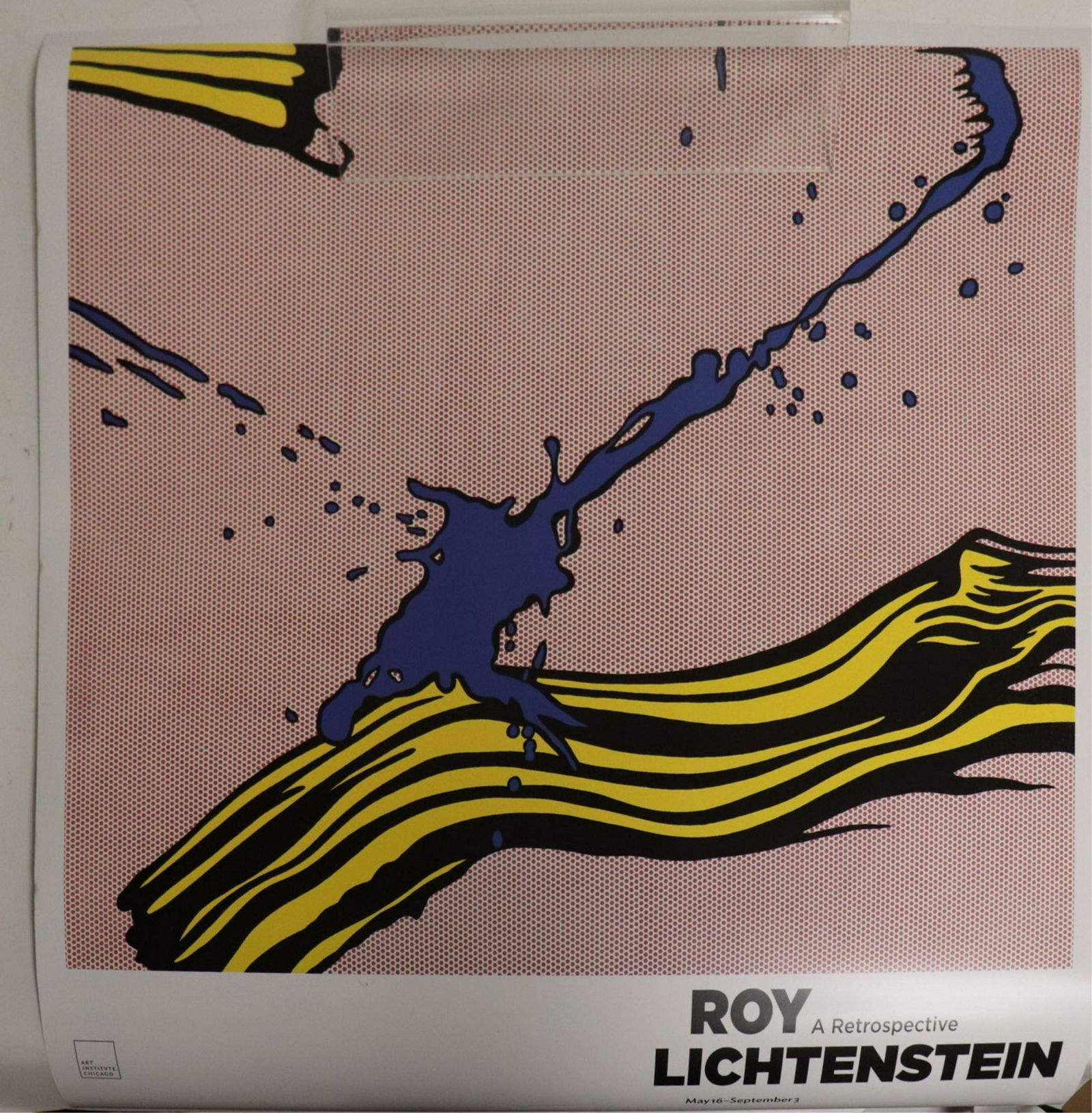 Roy Lichtenstein Exhibiton Poster, Chicago (1 of 2)