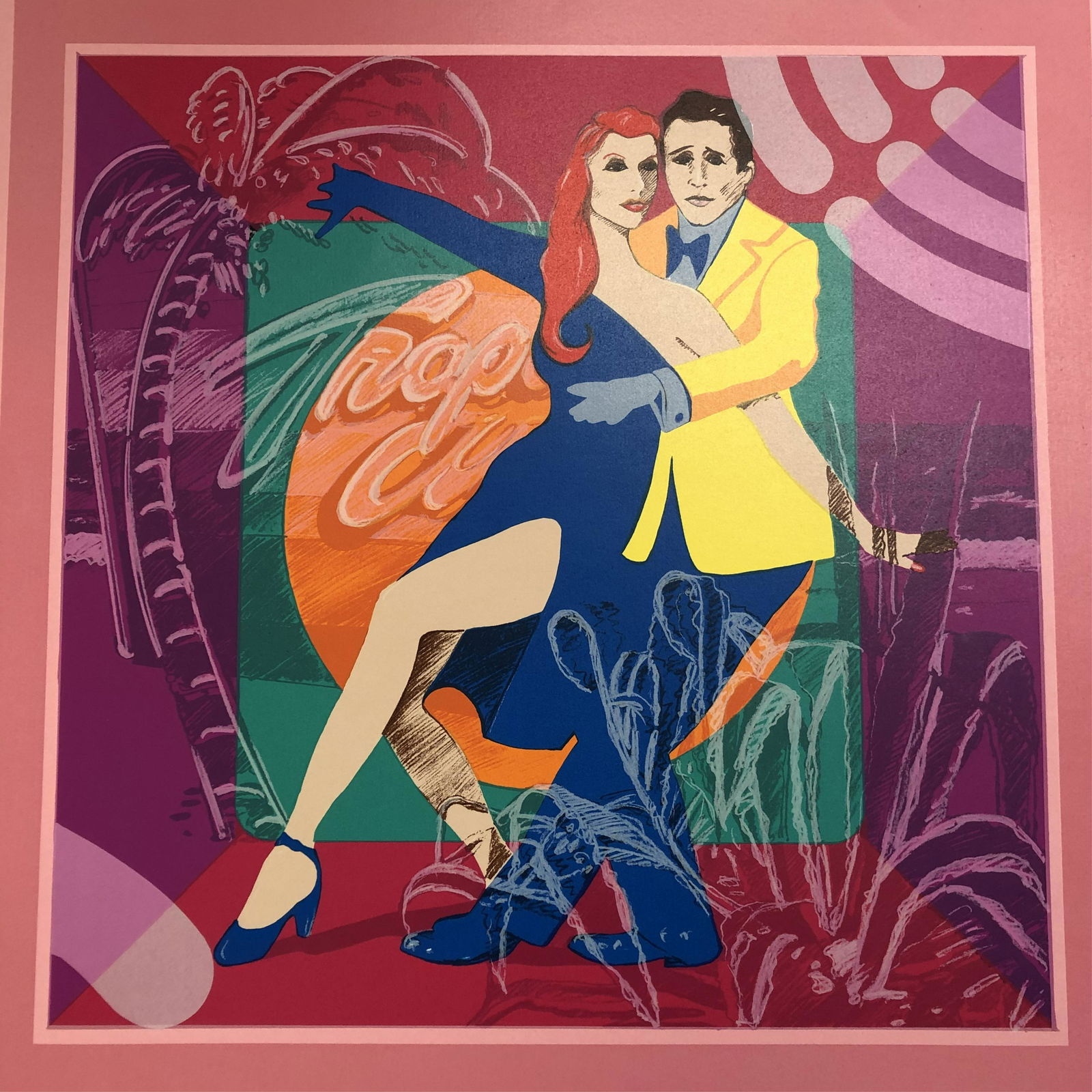 Bob Pardo, Dancers, Serigraph (1 of 8)