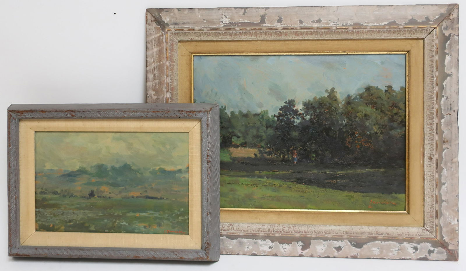 Bernard Lennon 1914 - 1992 Two O/B's Landscapes (1 of 7)