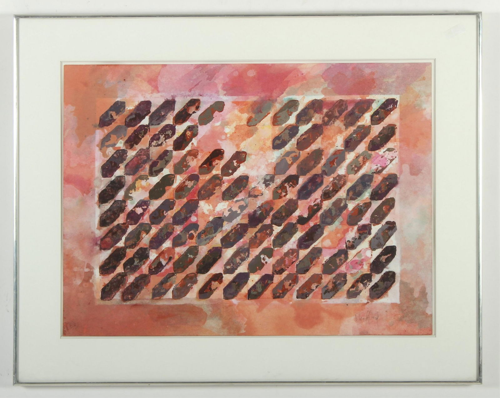 Donald P. Woodford, Orange Abstract A/P (1 of 3)