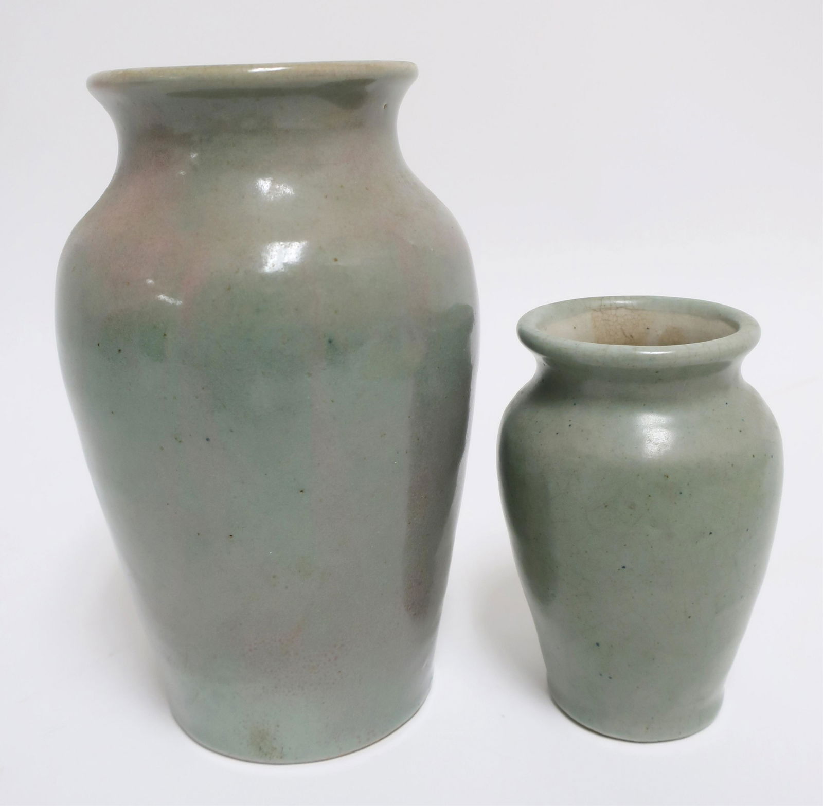 2 C1930s Aunt Nancy Pisgah Forest Vases (1 of 5)