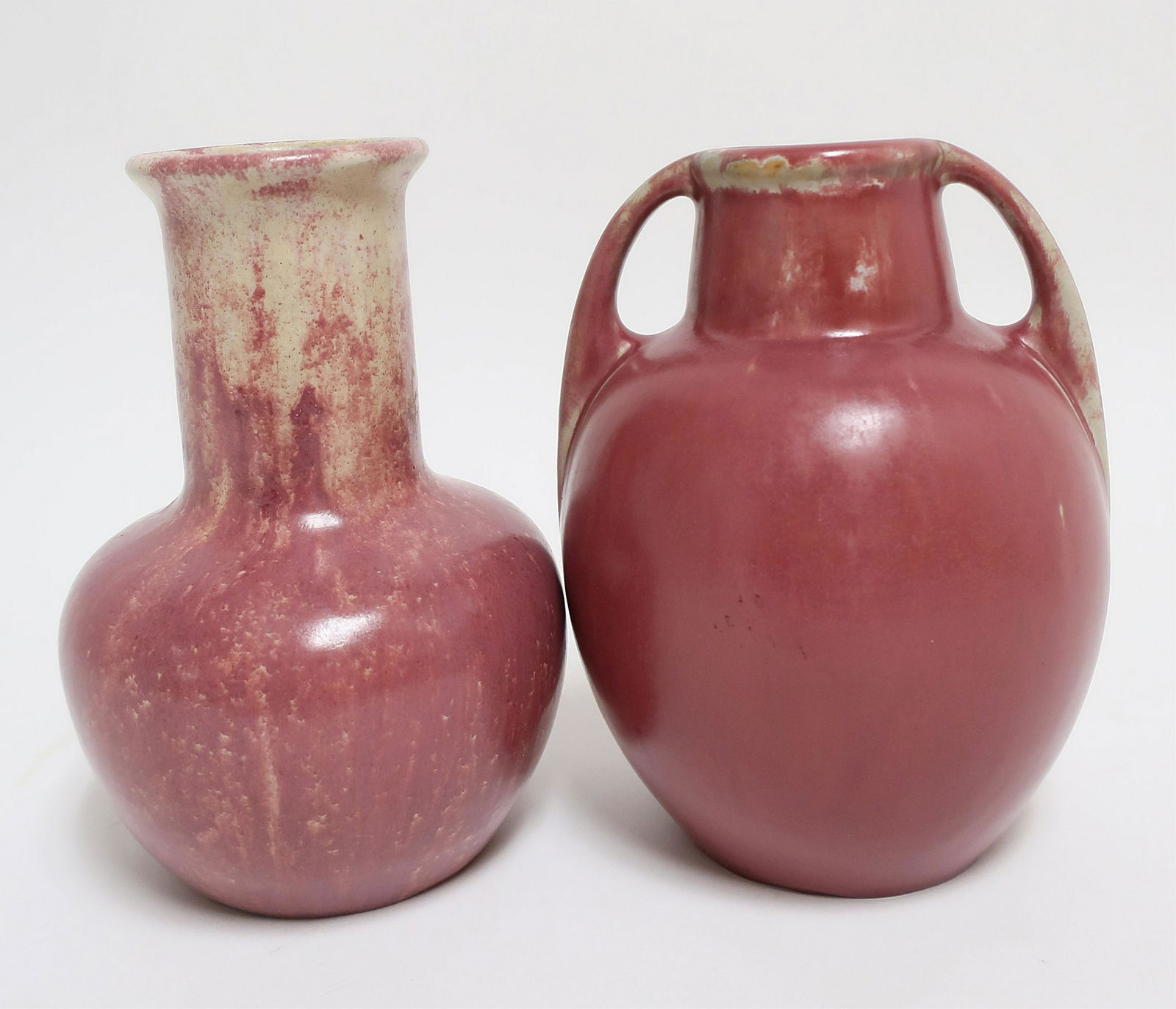 Two Fulper Vases In Reds (1 of 4)