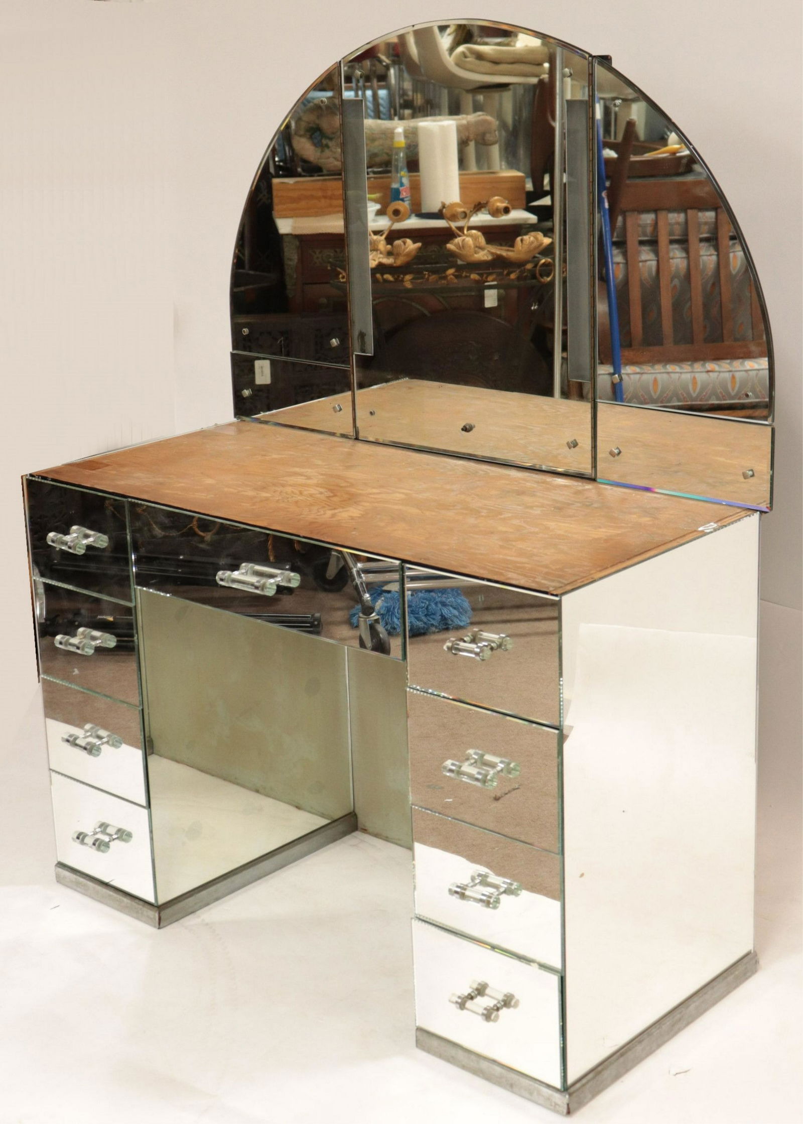 1970's Mirrored Vanity Chest (1 of 6)