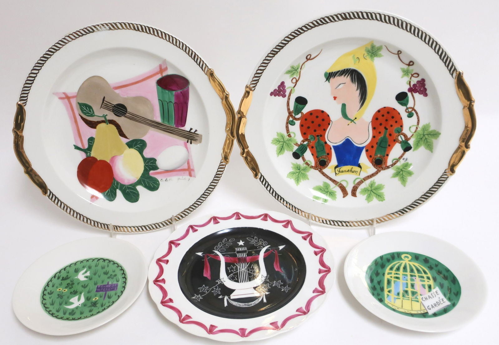 2 Colette Gueden Platters, 3 Primavera Plates (1 of 7)