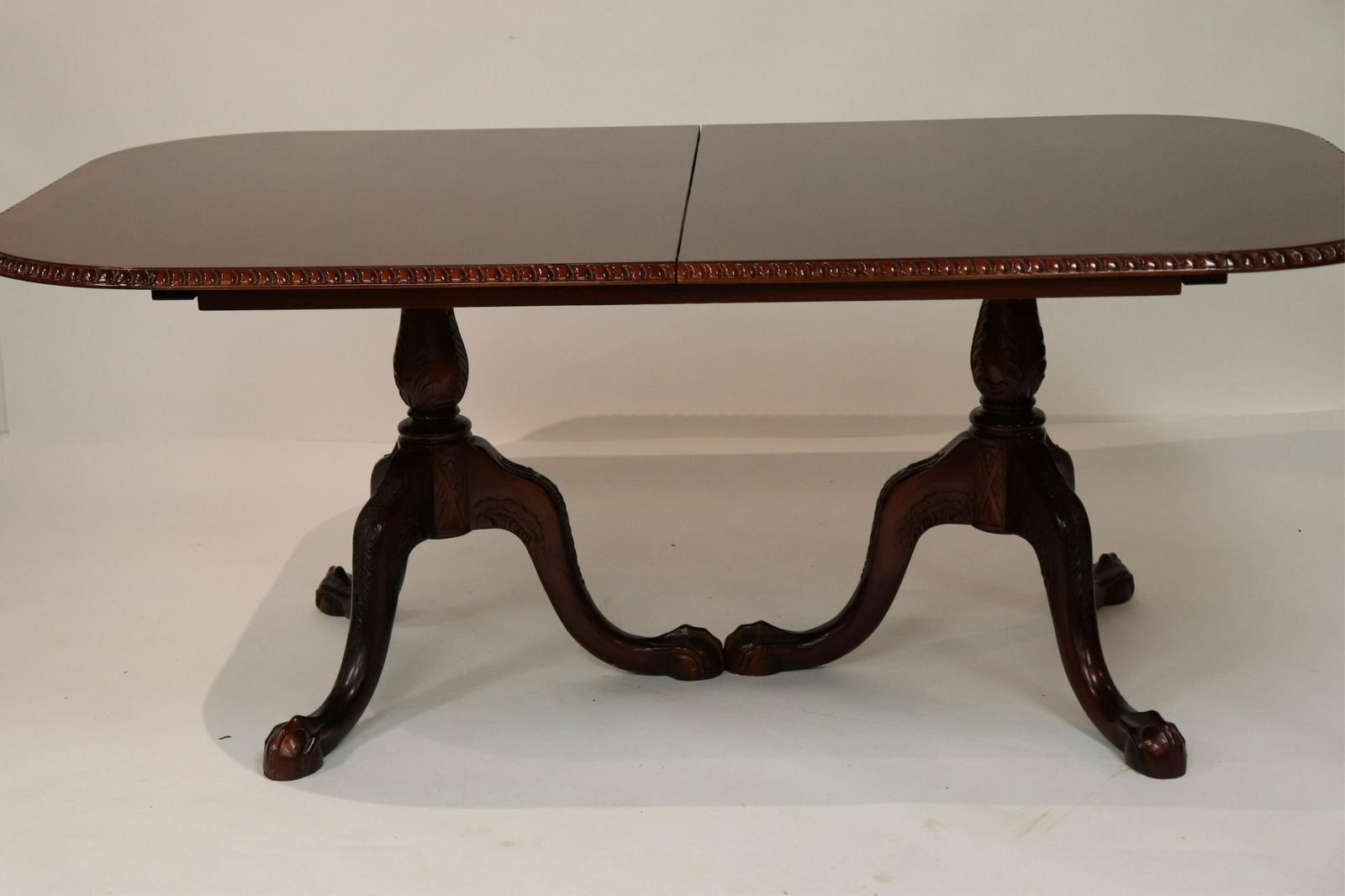 George III Style Mahogany Extension Dining Table (1 of 5)