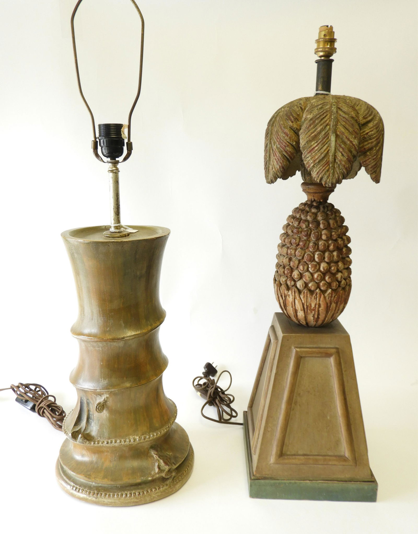 2 Lamps, Bamboo & Pineapple (1 of 9)