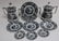 10 Cyprus Mulberry Ironstone Transferware, 19th C.