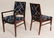 Set of 6 John Stuart Modern Walnut Dining Chairs - 2