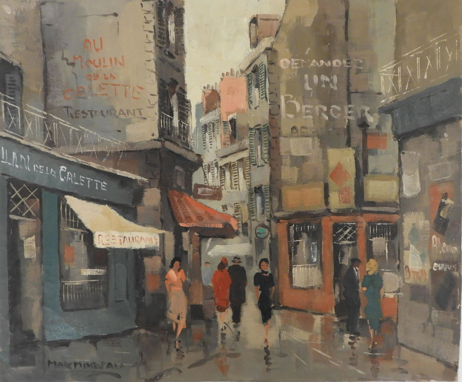 Max Moreau - Parisian Street Scene I (1 of 8)