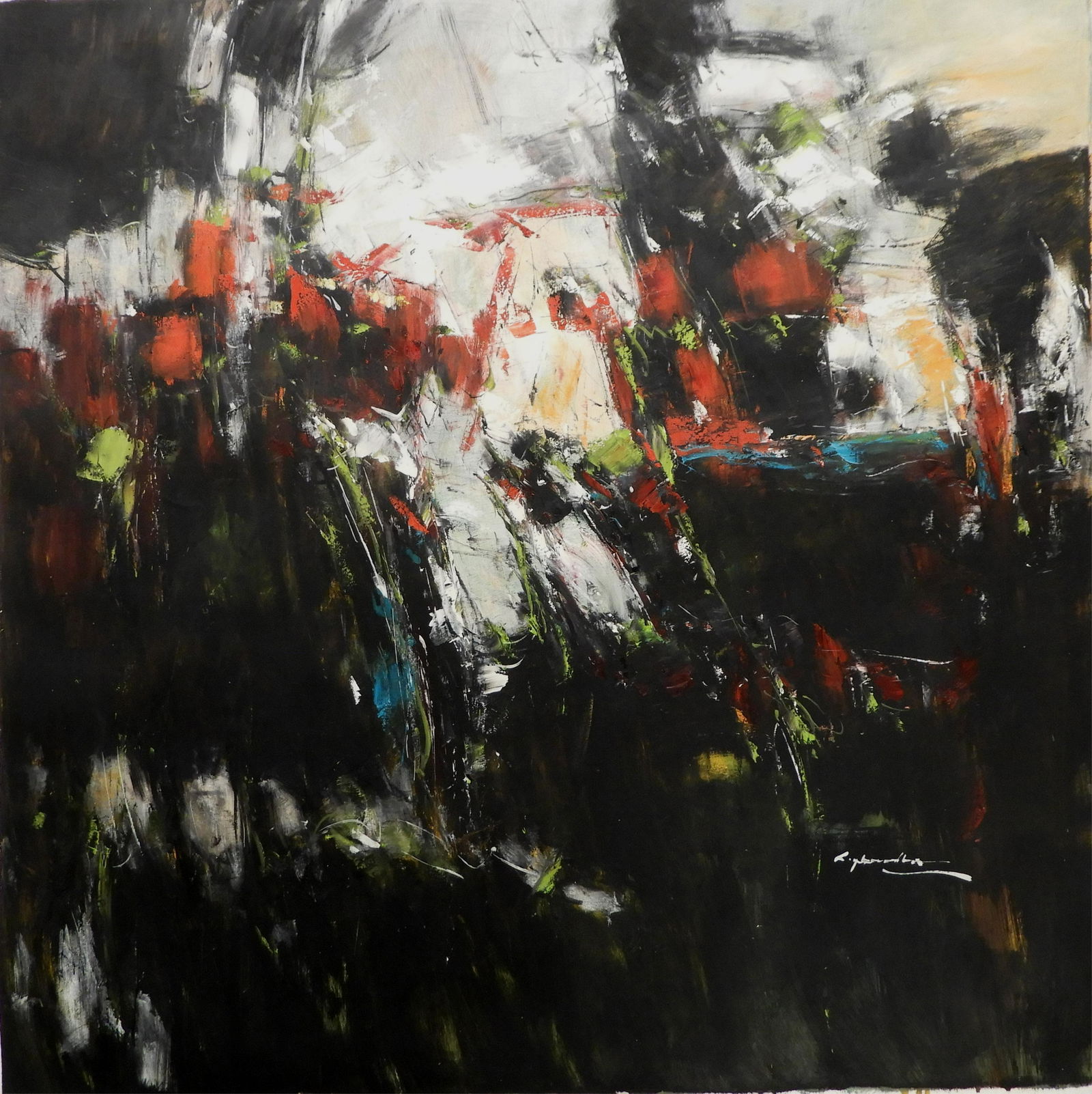 Christian Nesvadba - Abstract la Neige au Soir (1 of 6)