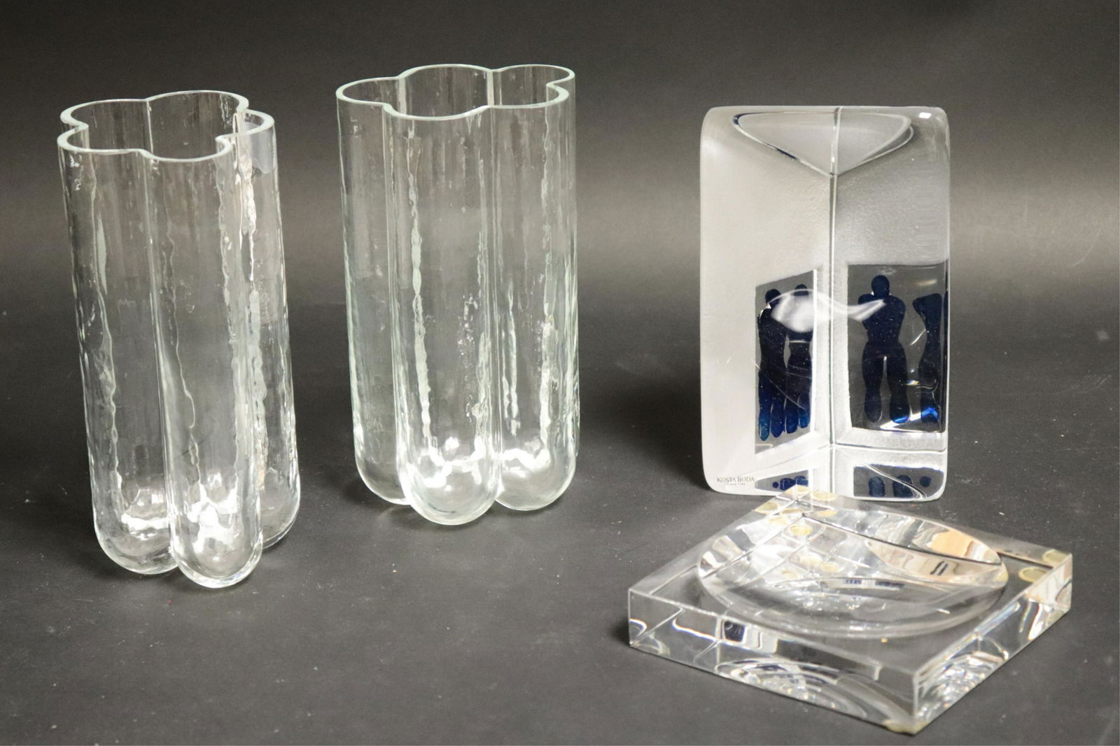 Glass Items, incl. Baccarat, Kosta Boda Sculpture (1 of 7)