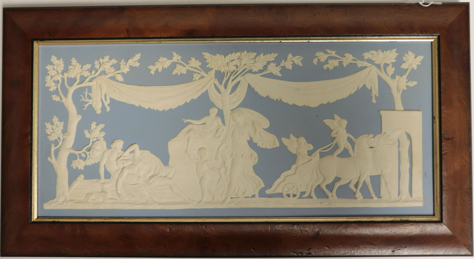 Wedgwood Jasperware Plaque 'Selene / Endymion' (1 of 6)