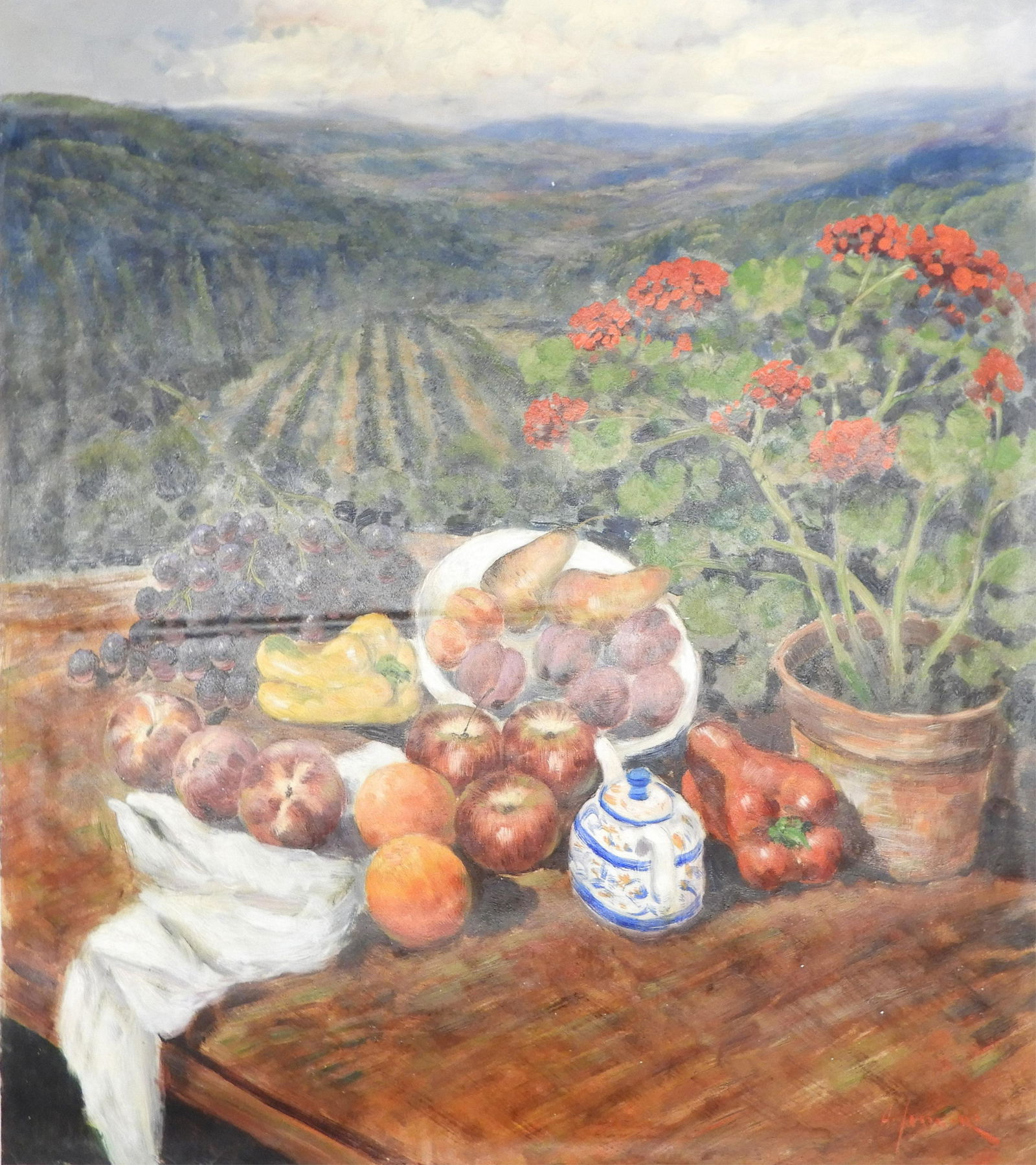 Antonio Sannino - Composizione con Paesaggio (1 of 5)