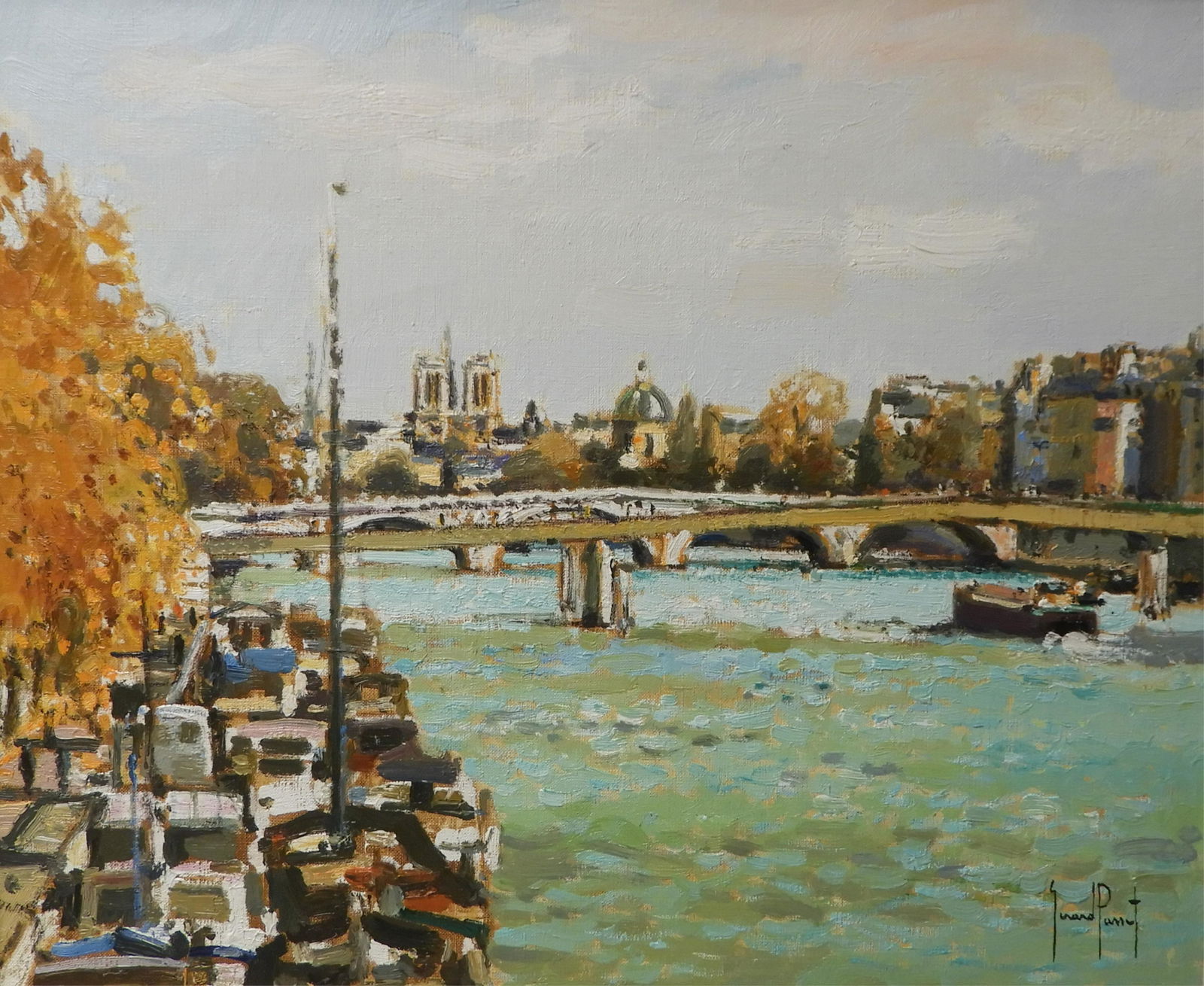 Gerard Passet - Paris Le Port Des Tuileries (1 of 7)