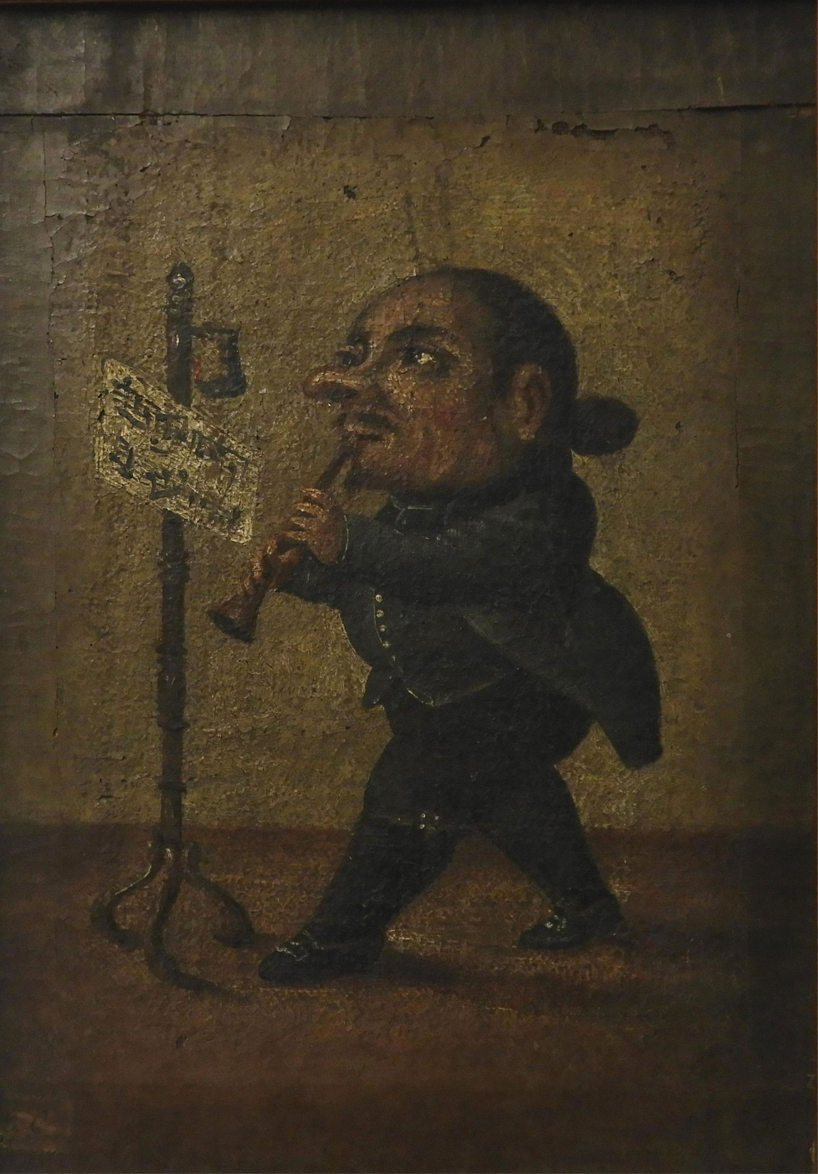 Characiture of a Clarinet Player O/C (1 of 6)