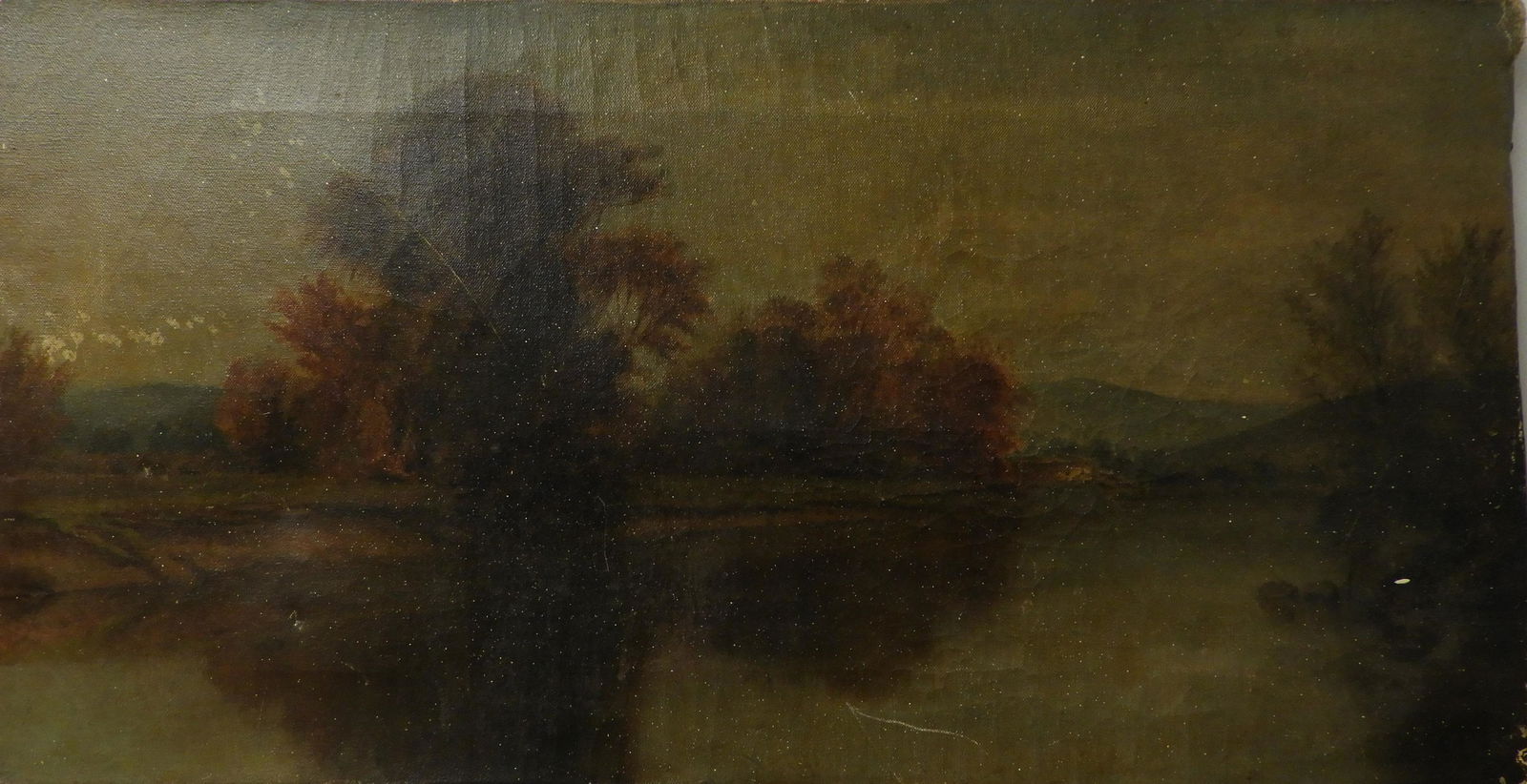 19th C River Landscape O/C (1 of 6)