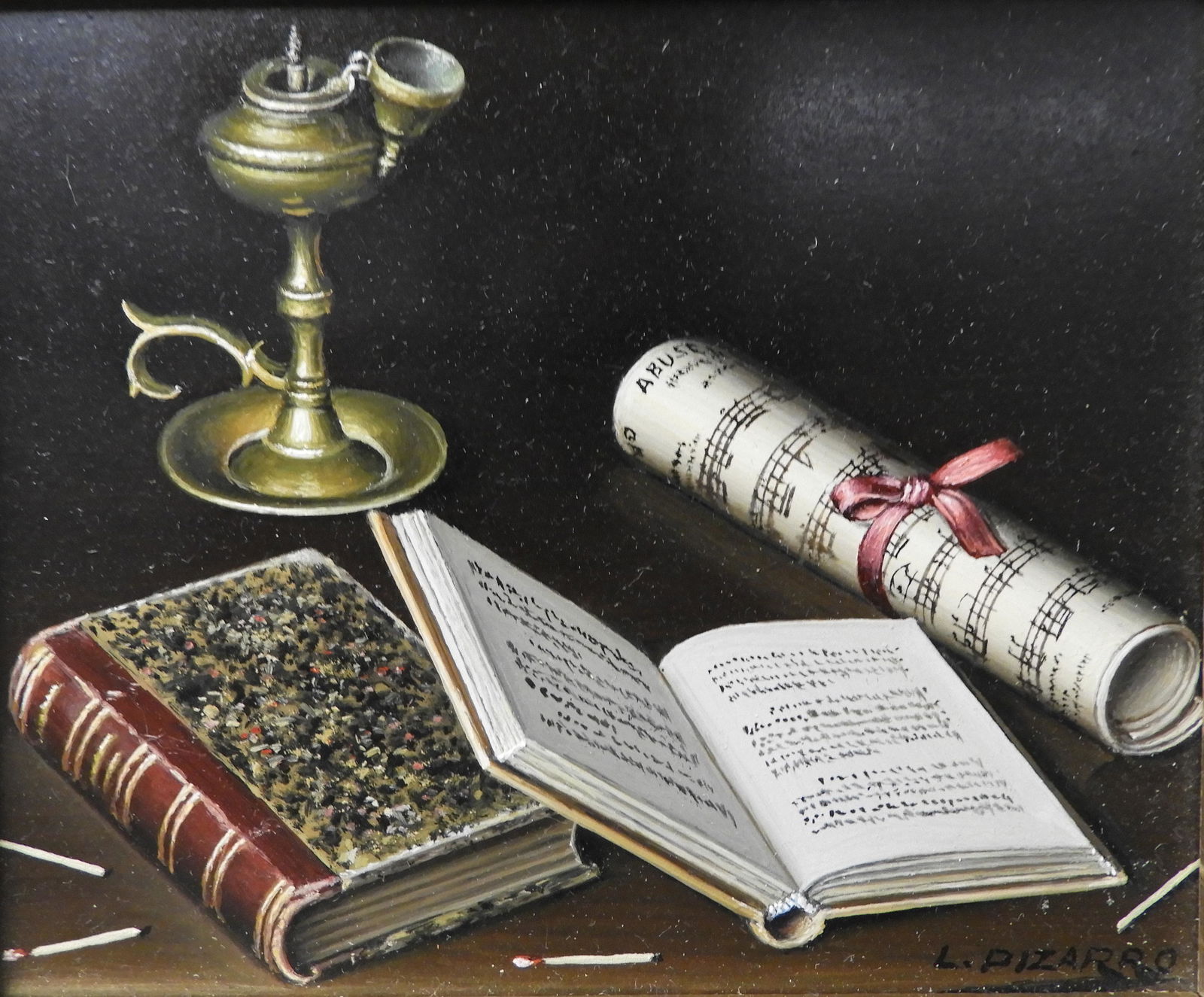 Lima Pizarro - Still Life with Books (1 of 3)